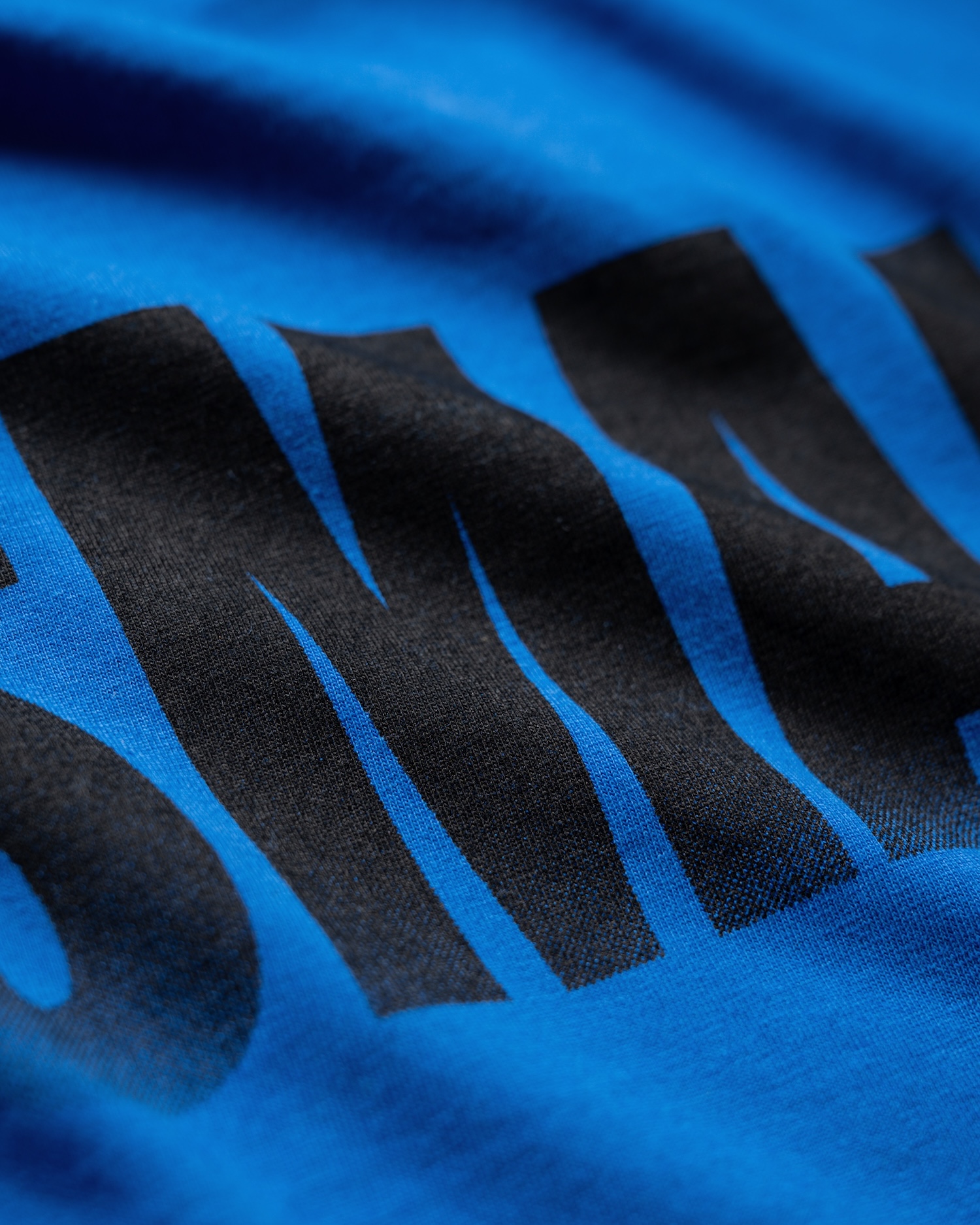 SSMA FADED LOGO T-SHIRT - BLUE