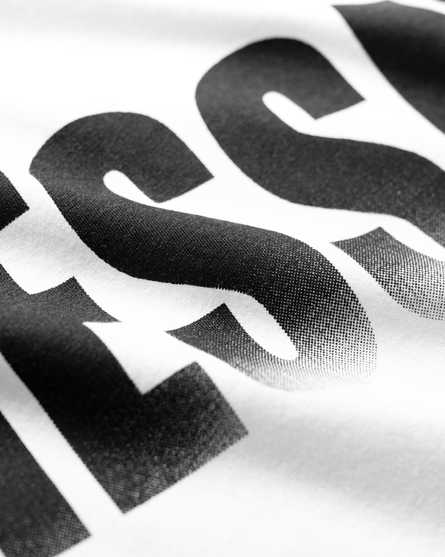 SSMA FADED LOGO T-SHIRT - WHITE