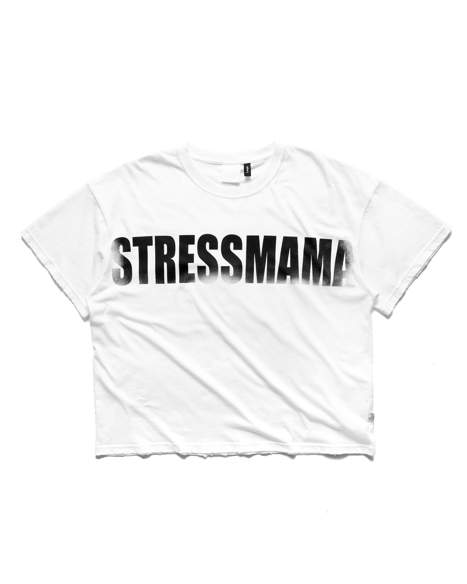 SSMA FADED LOGO T-SHIRT - WHITE