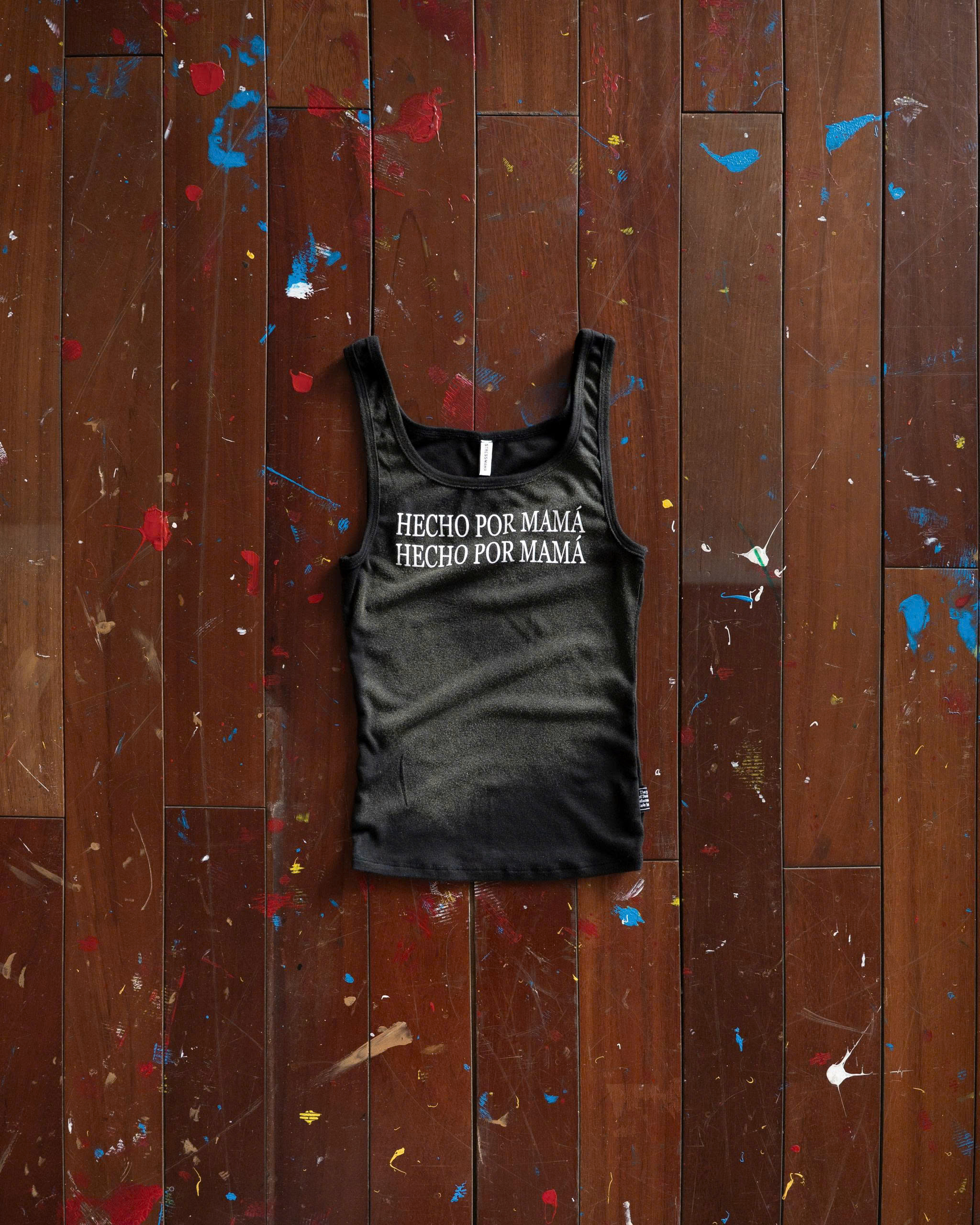 SSMA HECHO POR MAMÁ TANKTOP - BLACK