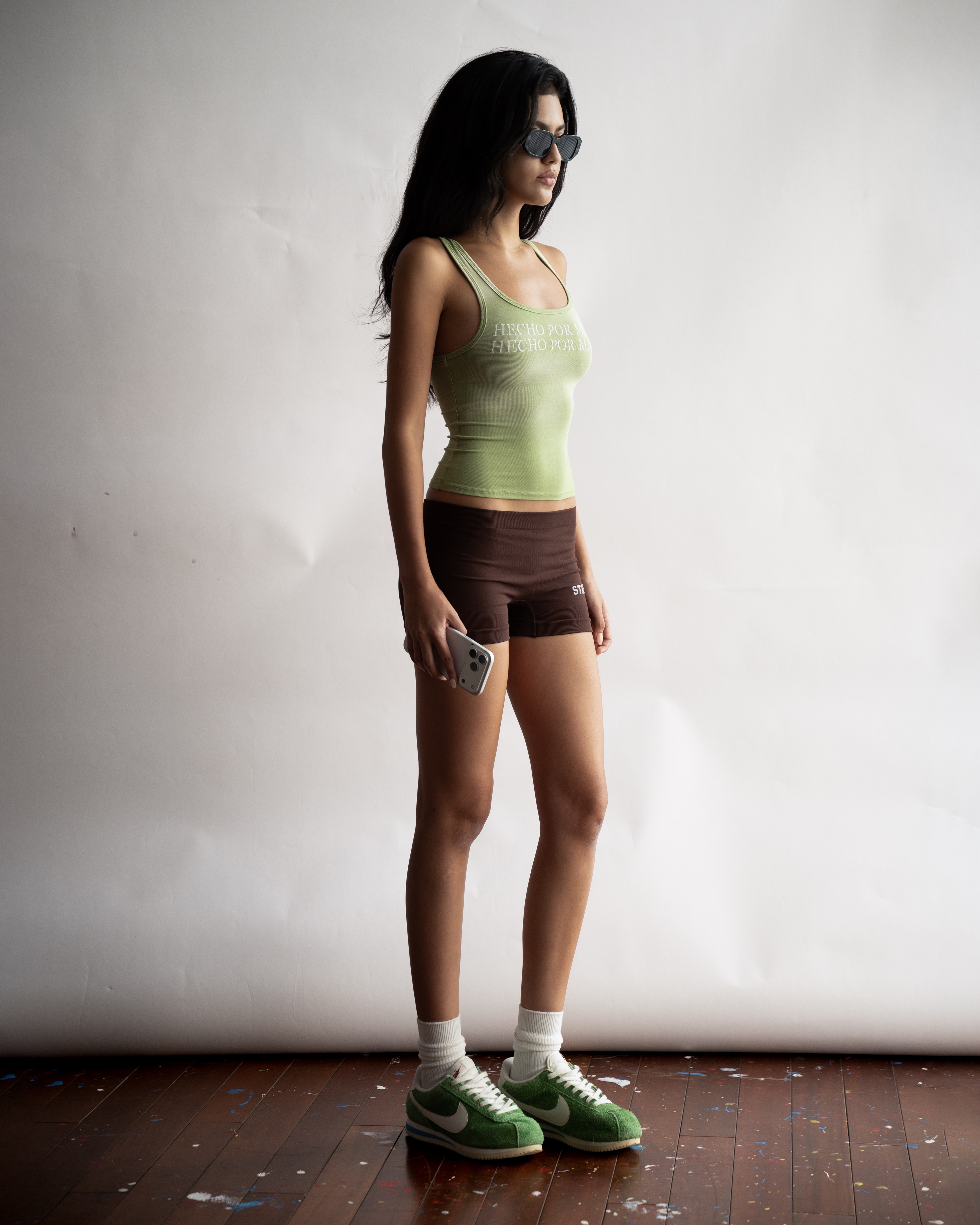 SSMA HECHO POR MAMÁ TANKTOP - GREEN