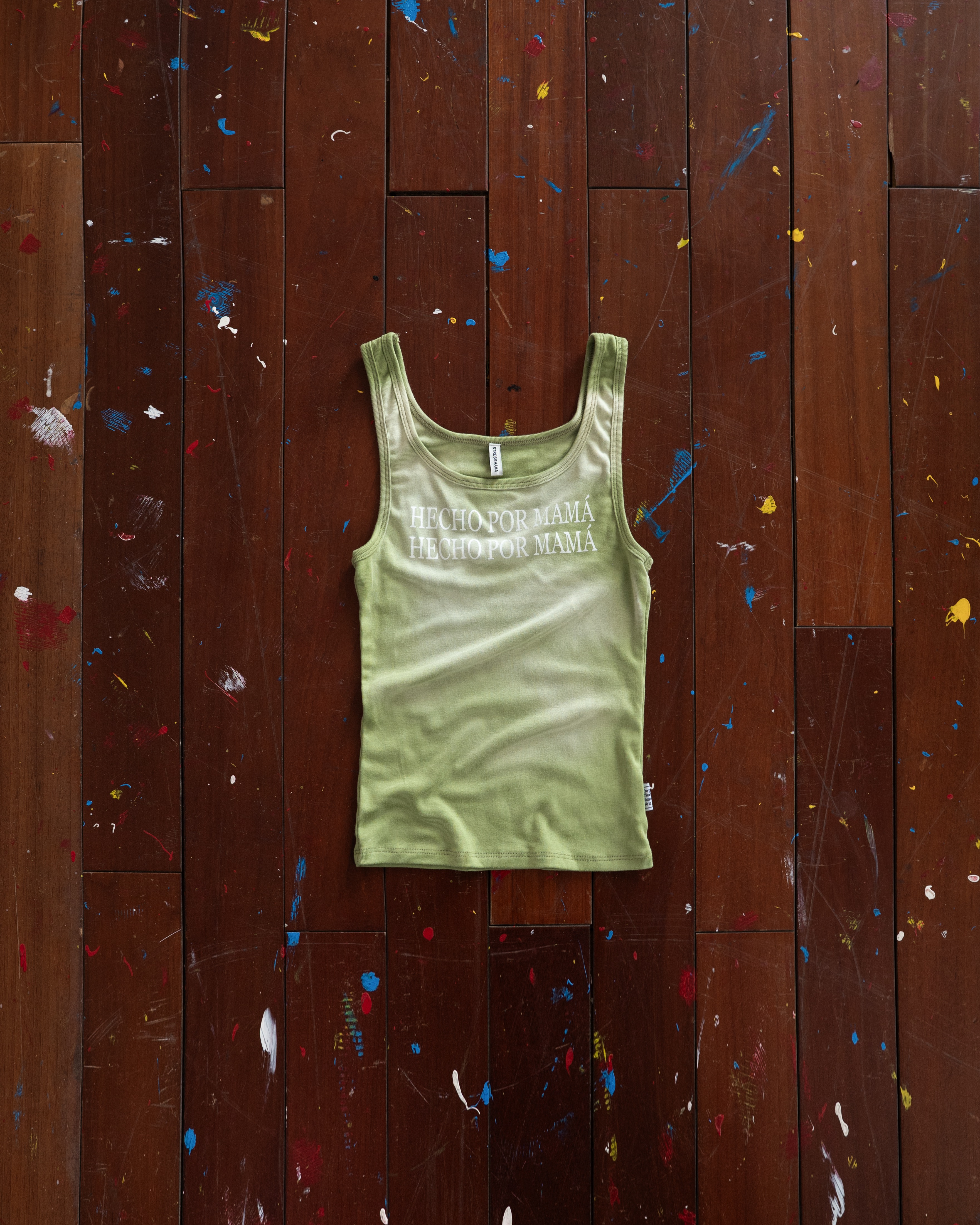 SSMA HECHO POR MAMÁ TANKTOP - GREEN