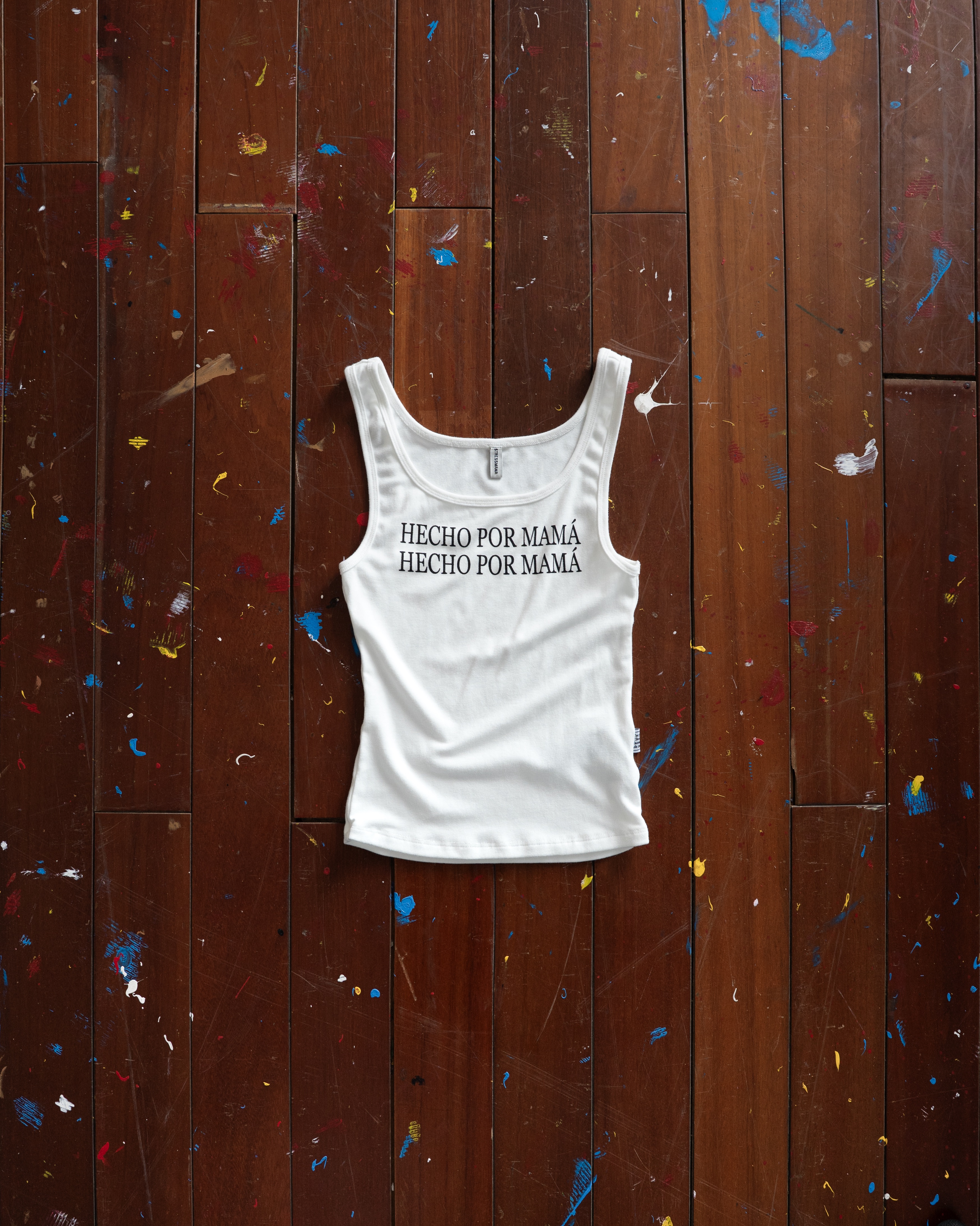 SSMA HECHO POR MAMÁ TANKTOP - WHITE