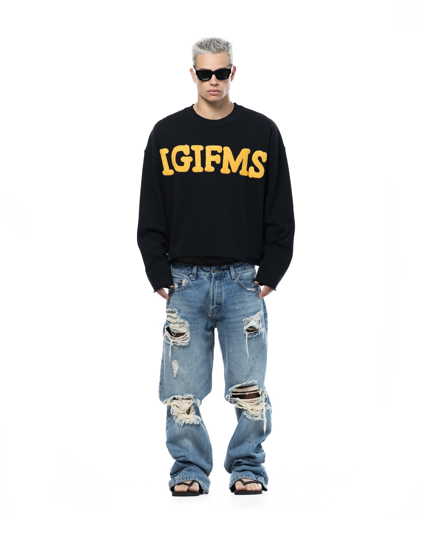 SSMA IGIFMS EMBROIDERY LONGSLEEVE - BLACK