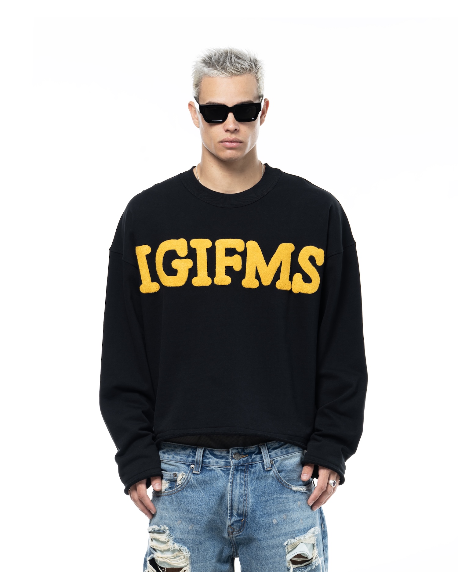 SSMA IGIFMS EMBROIDERY LONGSLEEVE - BLACK