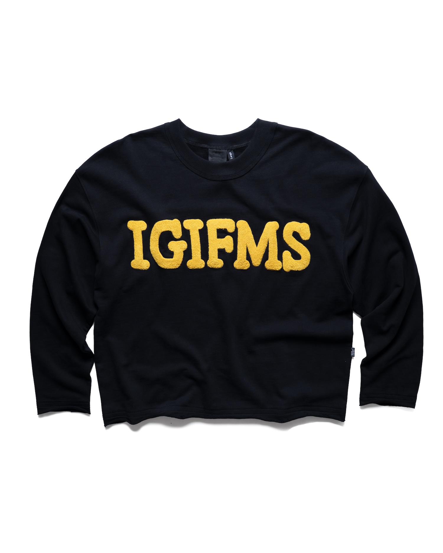 SSMA IGIFMS EMBROIDERY LONGSLEEVE - BLACK