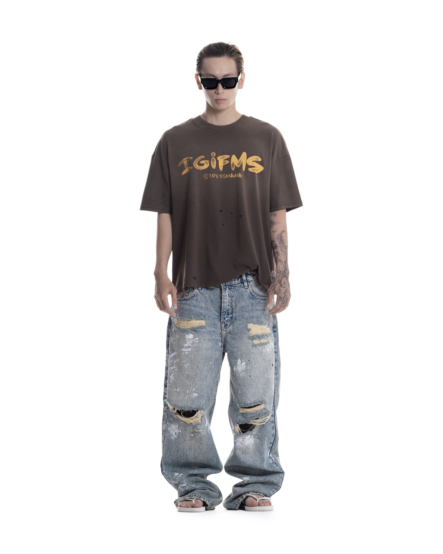 SSMA IGIFMS V5 T-SHIRT - BROWN