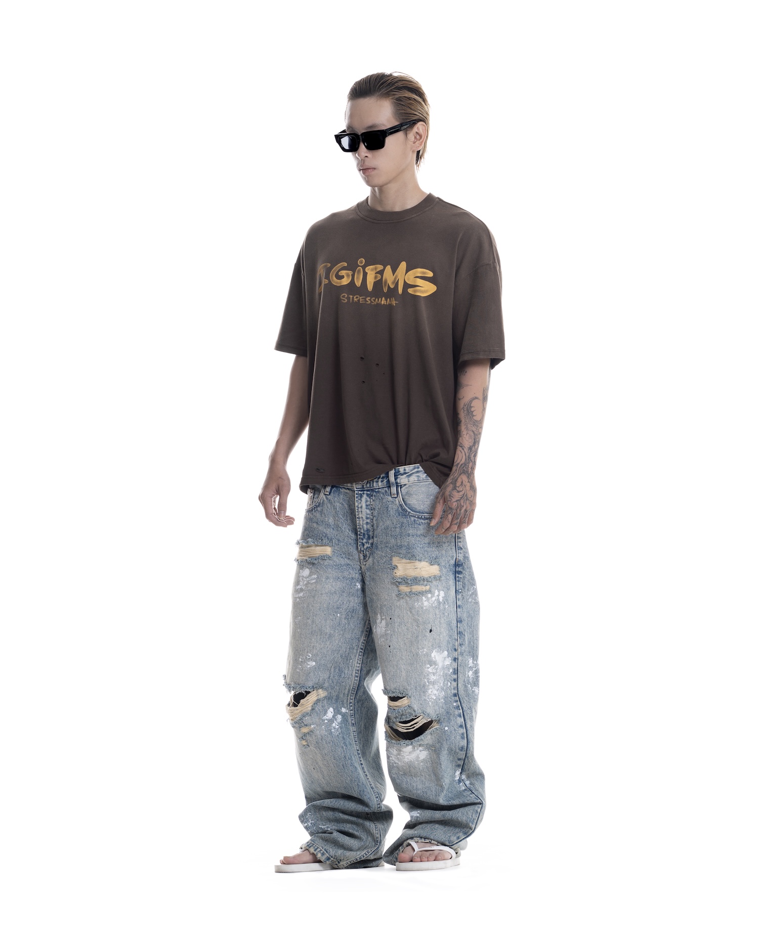 SSMA IGIFMS V5 T-SHIRT - BROWN