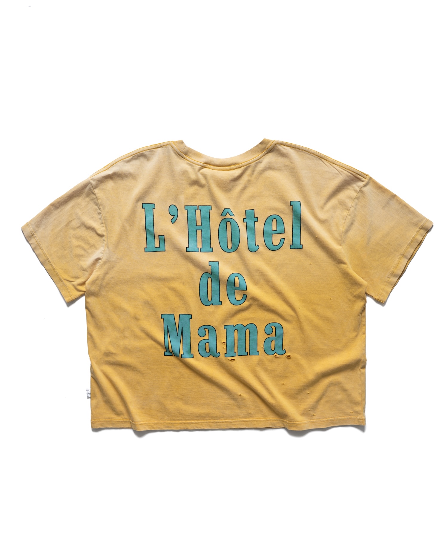 SSMA L'HÔTEL T-SHIRT - YELLOW