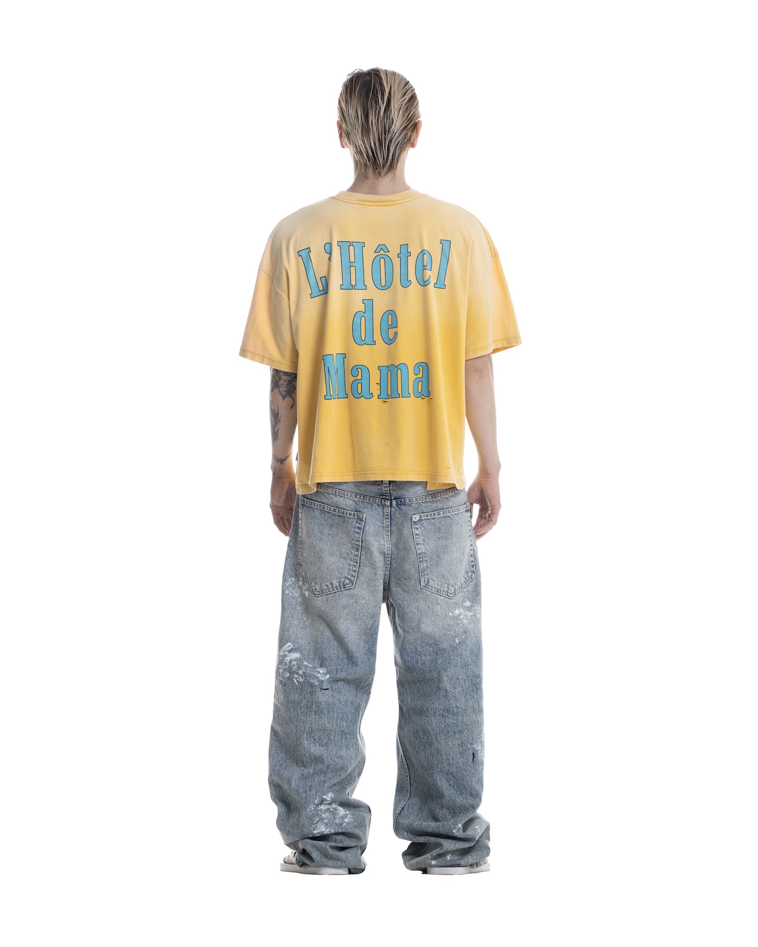 SSMA L'HÔTEL T-SHIRT - YELLOW