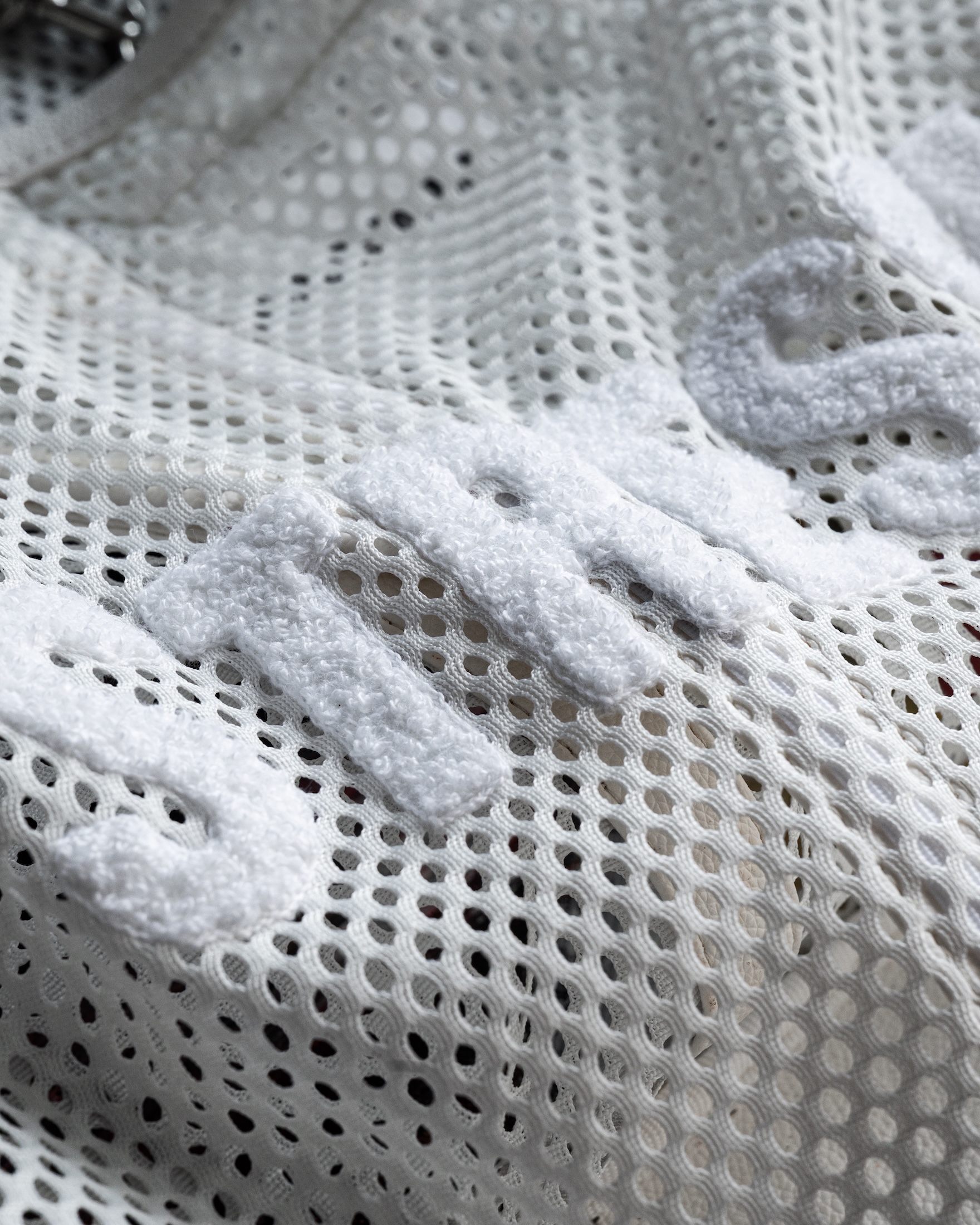 SSMA MESH TOTE BAG - WHITE
