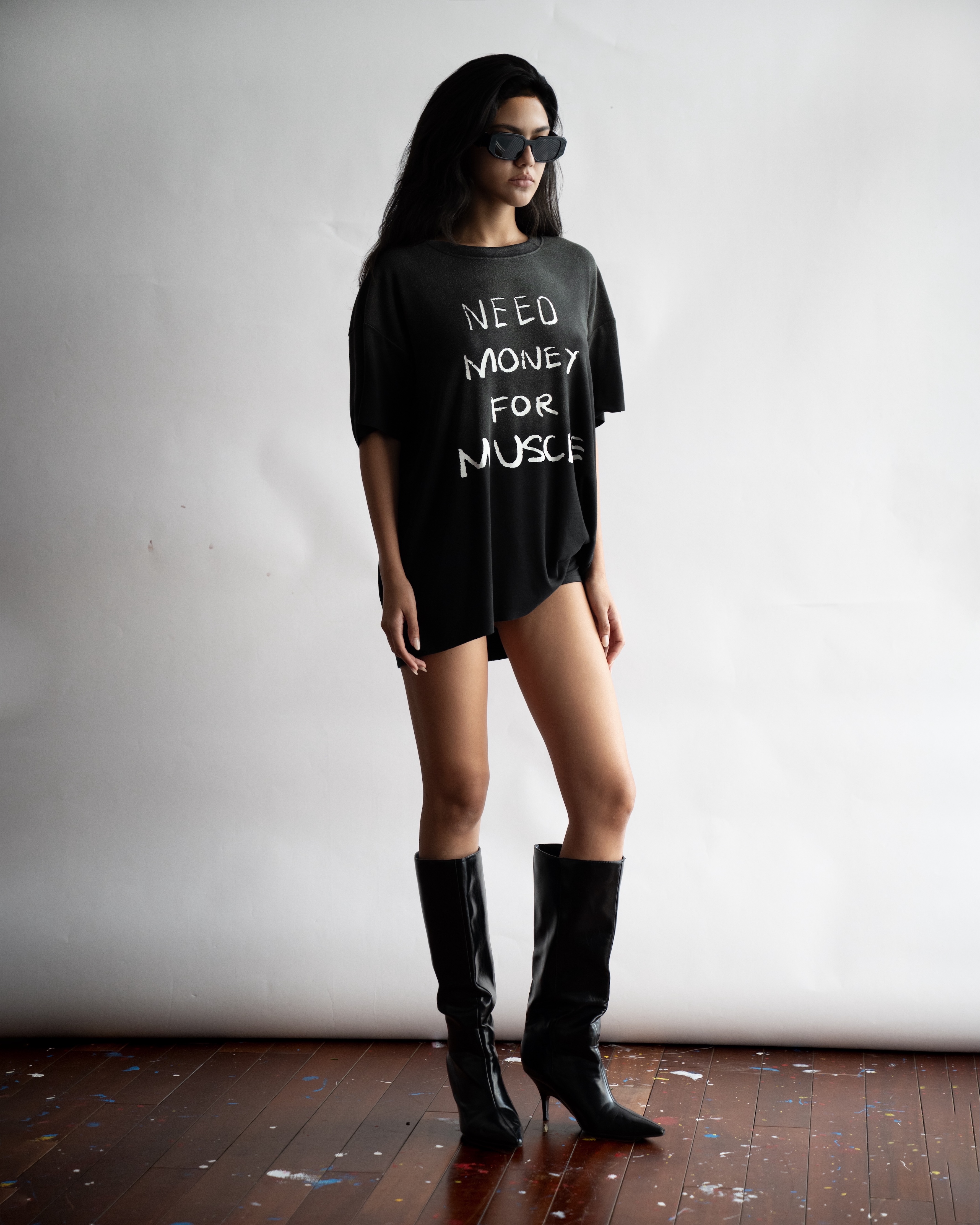 SSMA MUSCLE T-SHIRT - BLACK