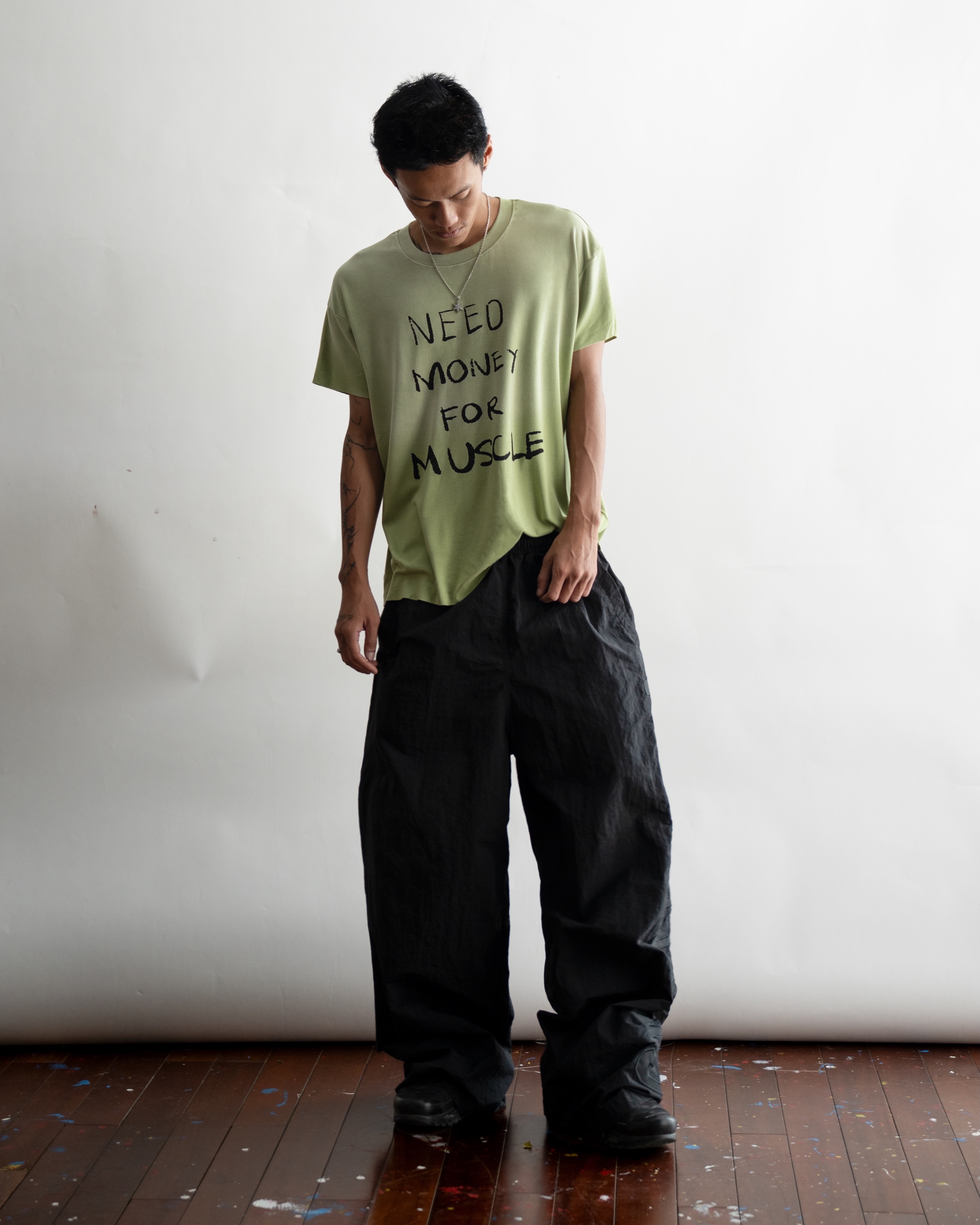 SSMA MUSCLE T-SHIRT - GREEN