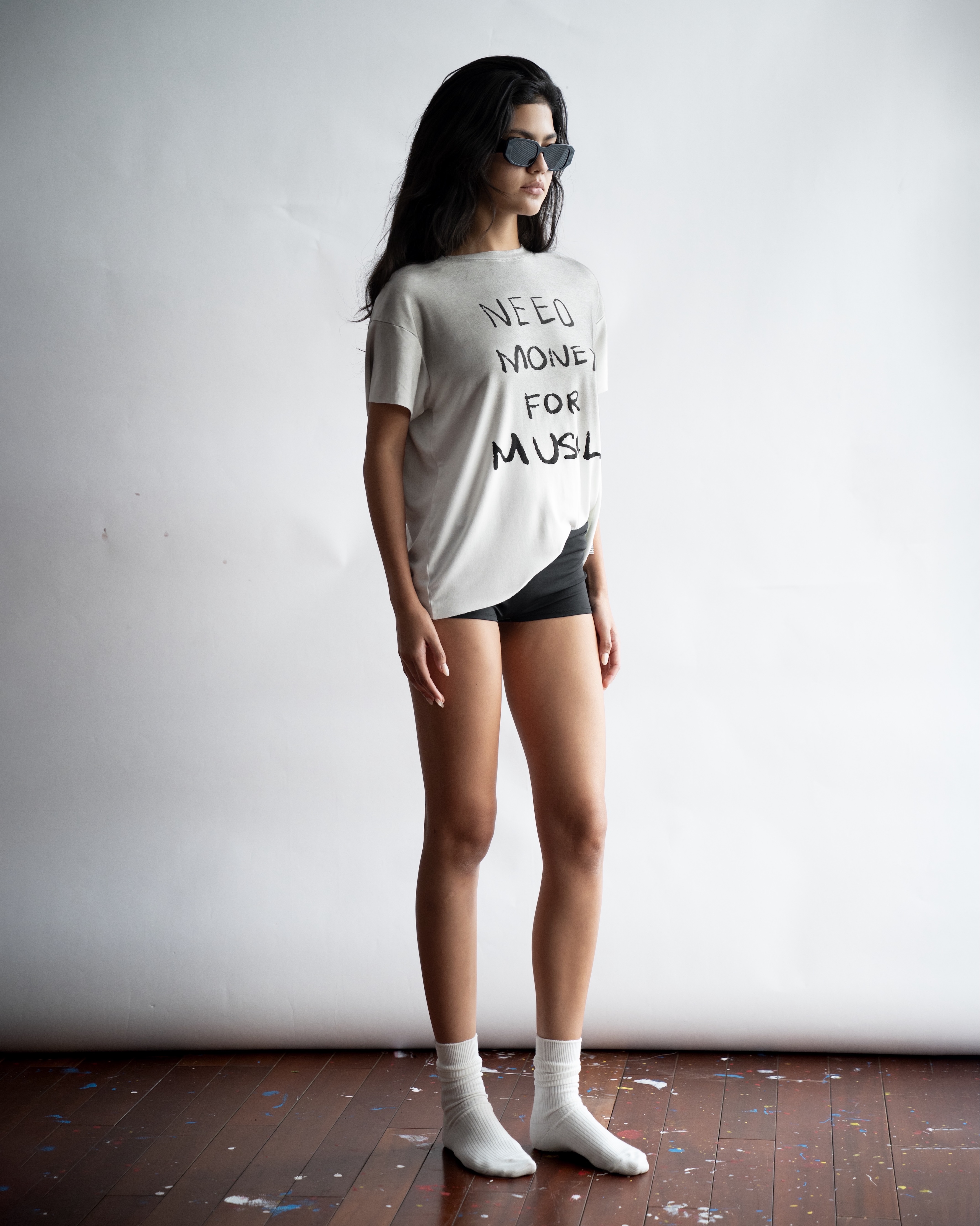 SSMA MUSCLE T-SHIRT - WHITE