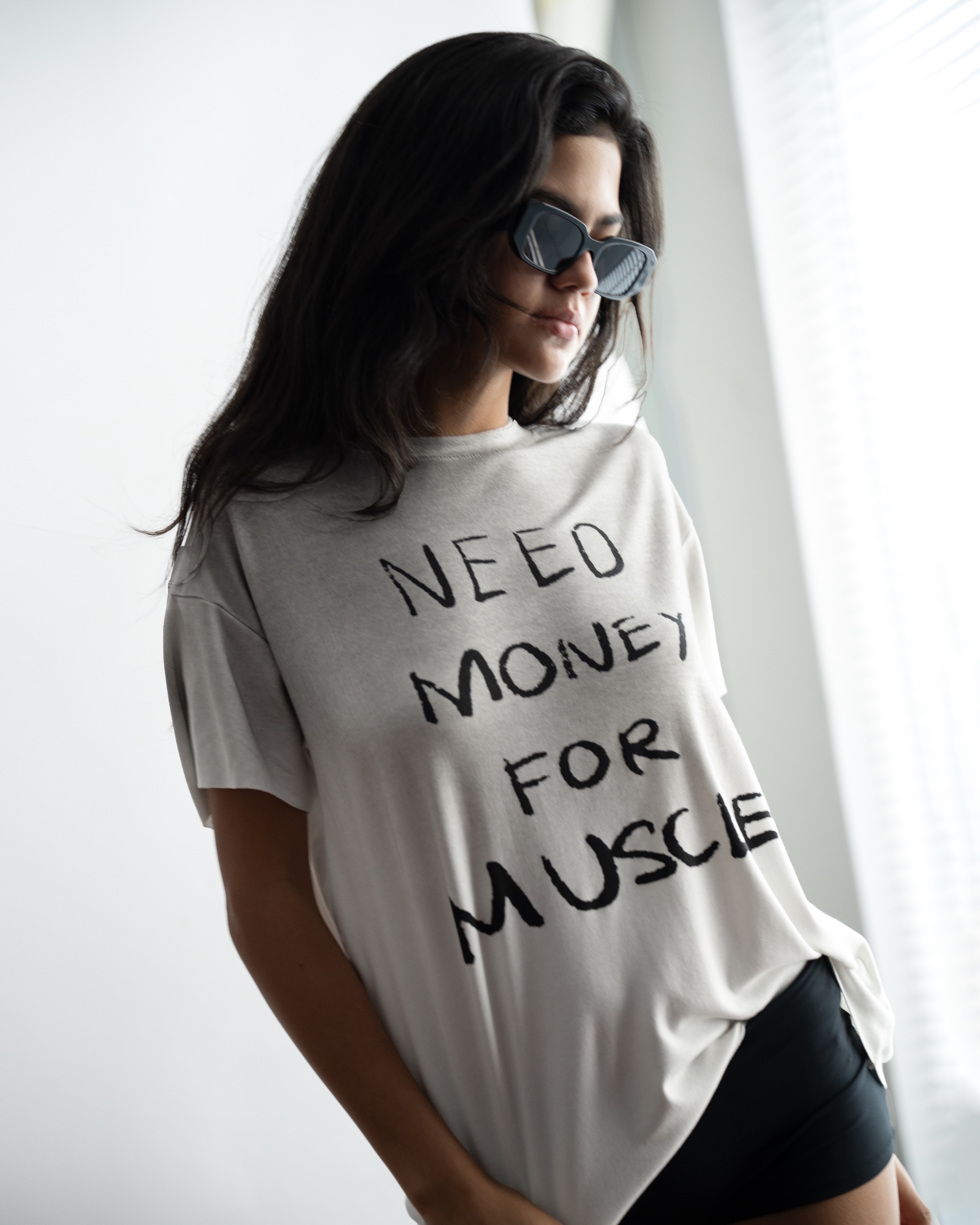 SSMA MUSCLE T-SHIRT - WHITE