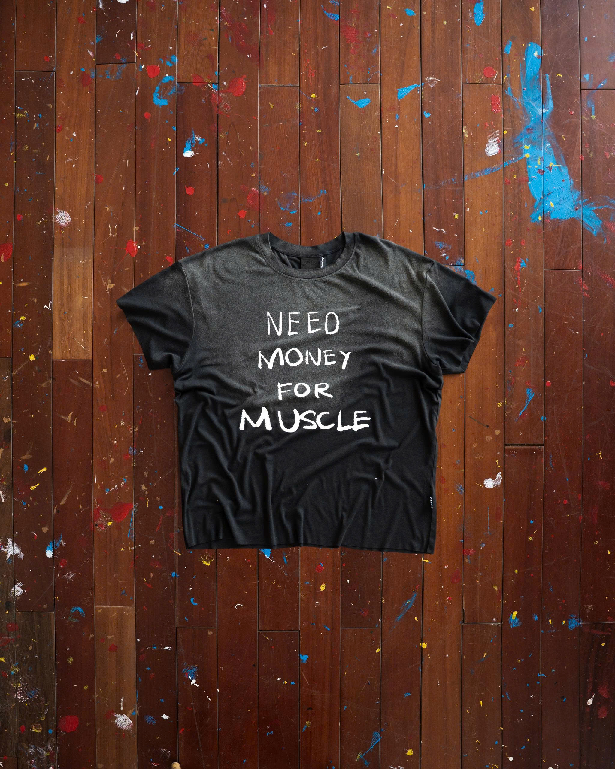 SSMA MUSCLE T-SHIRT - BLACK