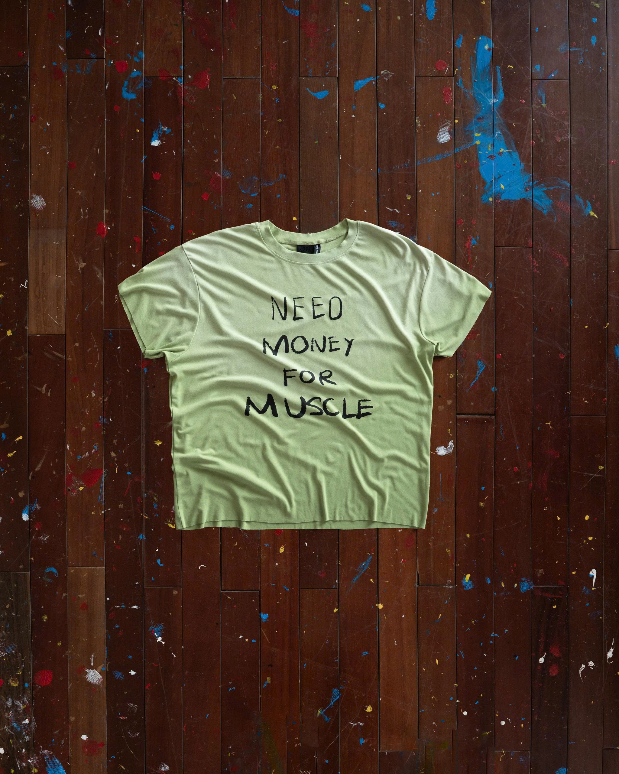 SSMA MUSCLE T-SHIRT - GREEN