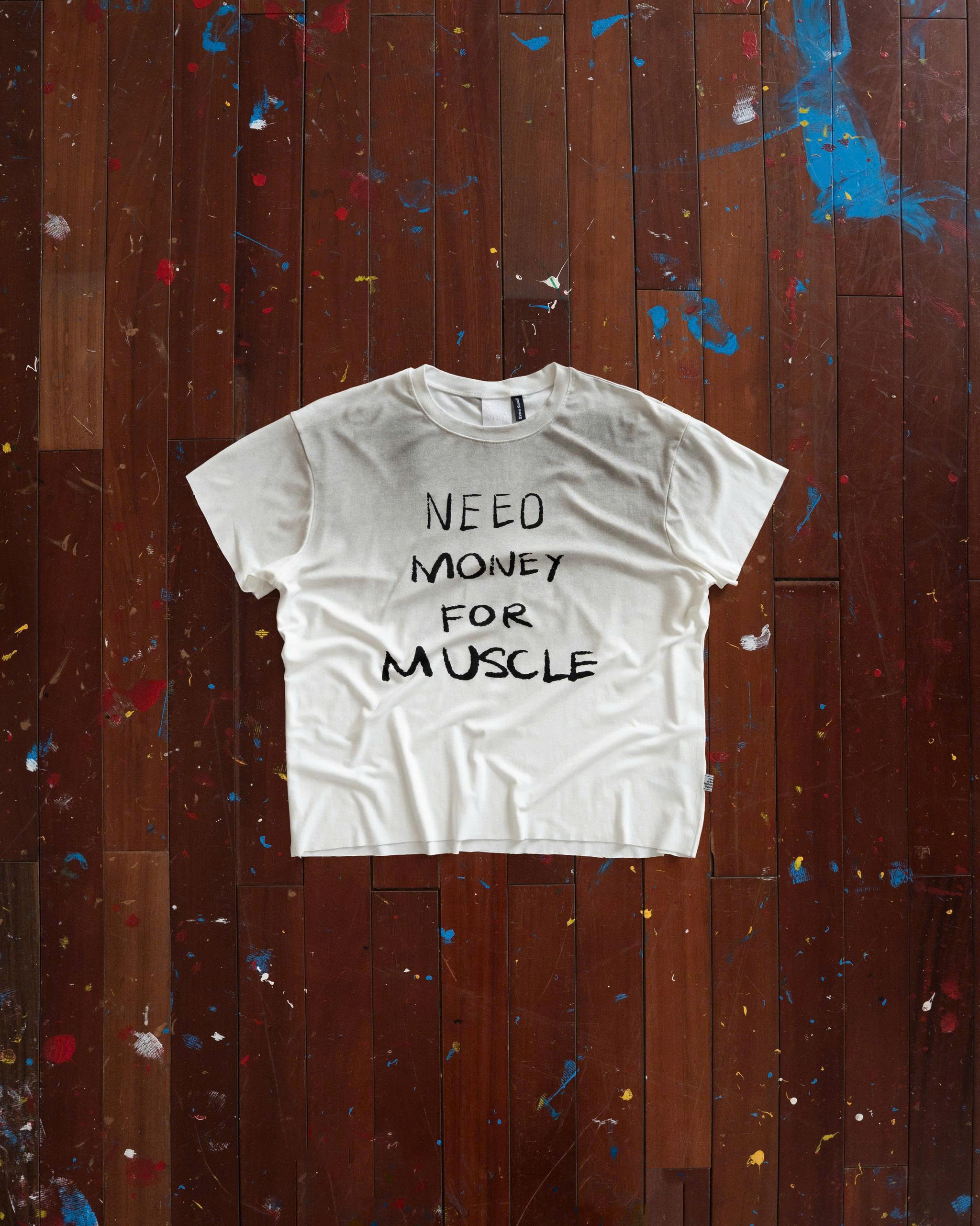 SSMA MUSCLE T-SHIRT - WHITE