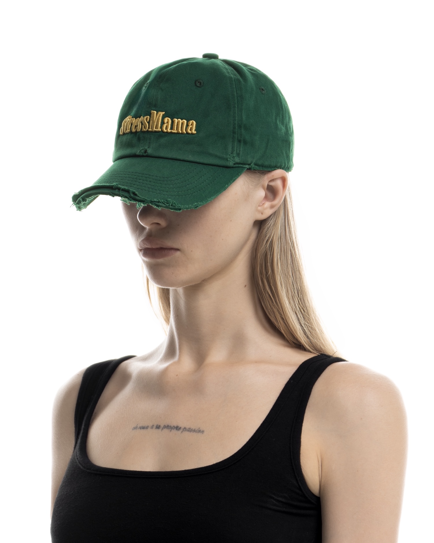 SSMA NOSTALGIA WASHED CAP - GREEN
