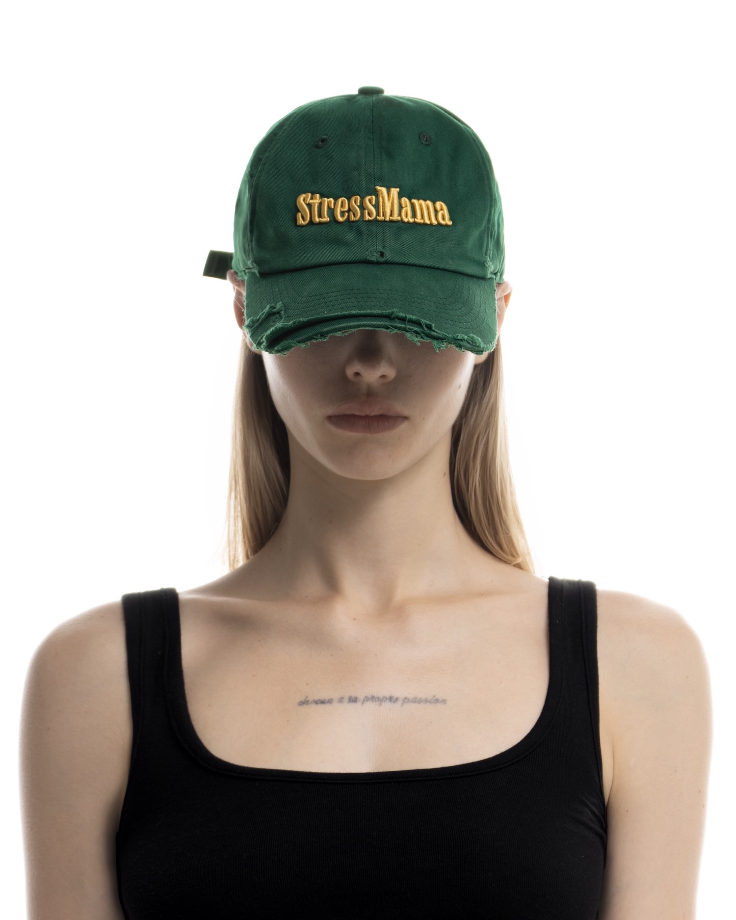 SSMA NOSTALGIA WASHED CAP - GREEN