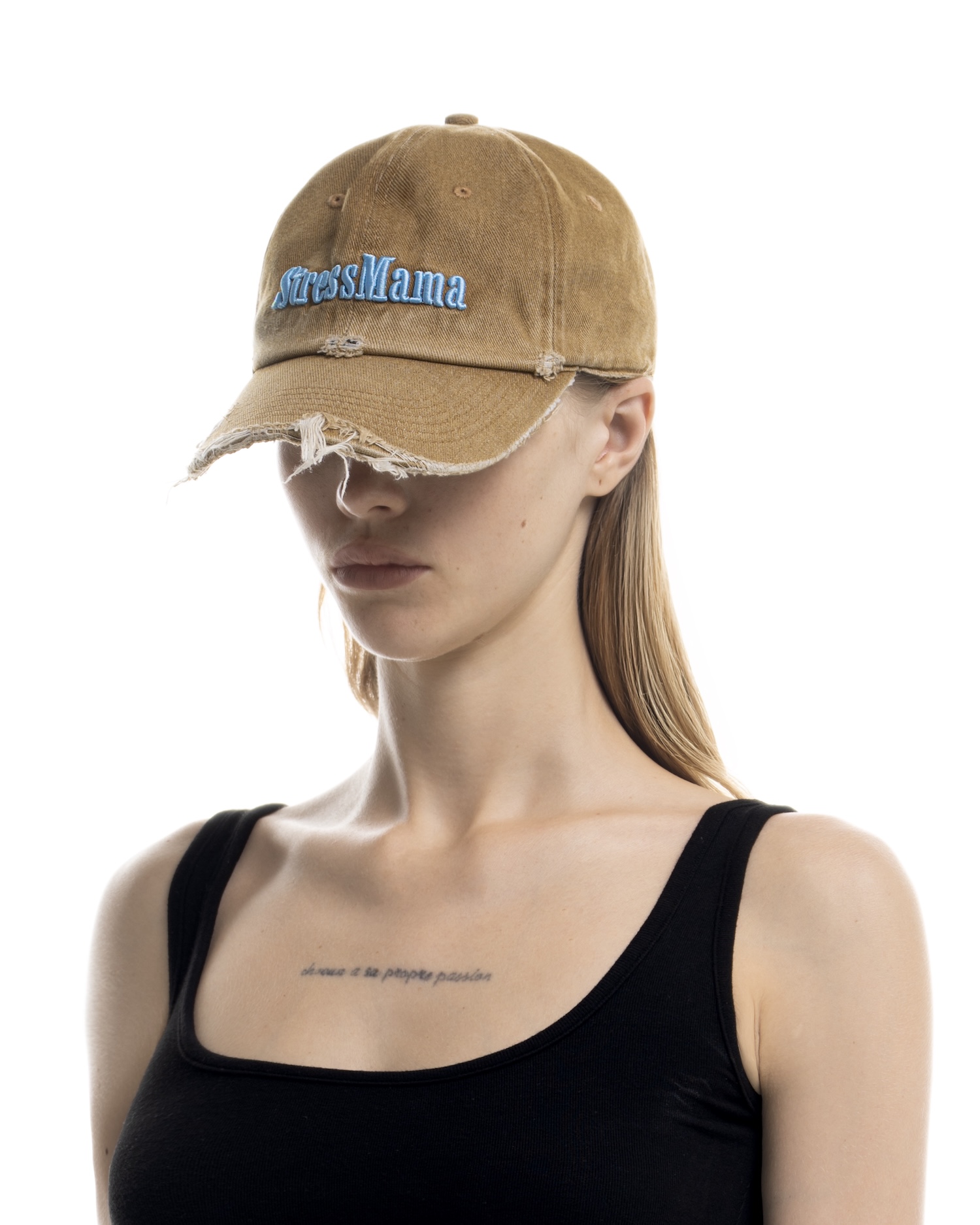 SSMA NOSTALGIA WASHED CAP - YELLOW
