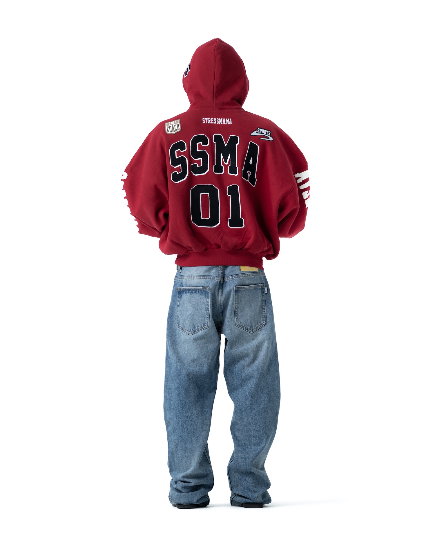 SSMA RACING HOODIE - RED