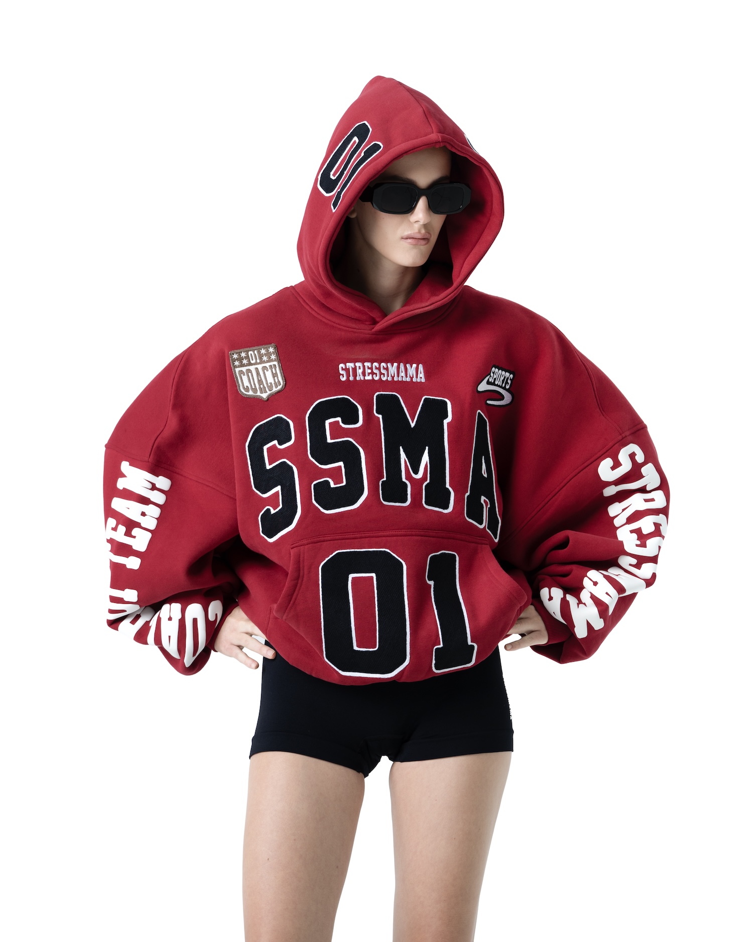 SSMA RACING HOODIE - RED