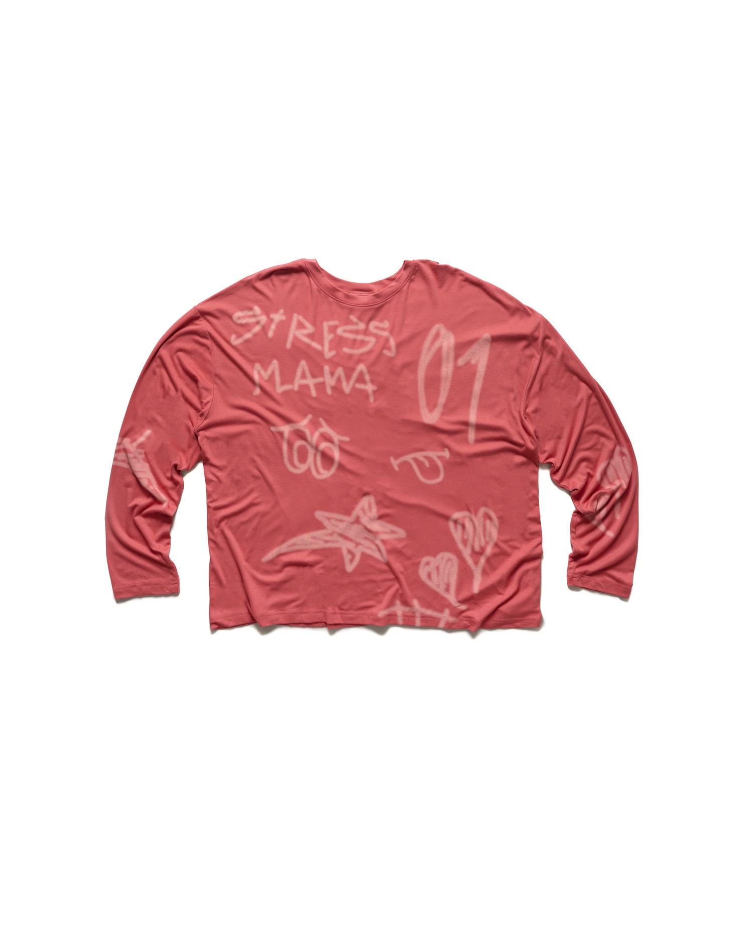 SSMA SKETCH LONGSLEEVE - RED