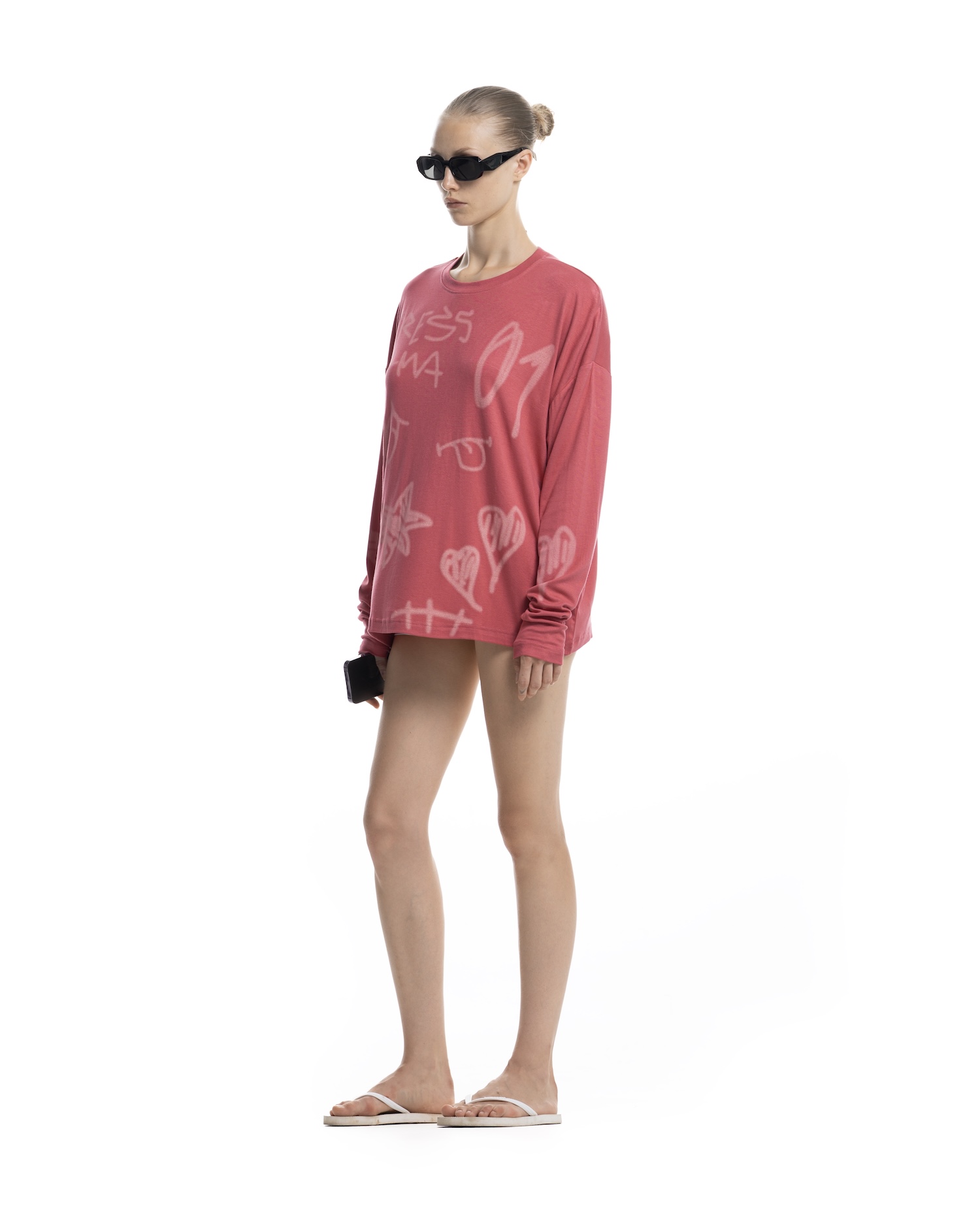 SSMA SKETCH LONGSLEEVE - RED