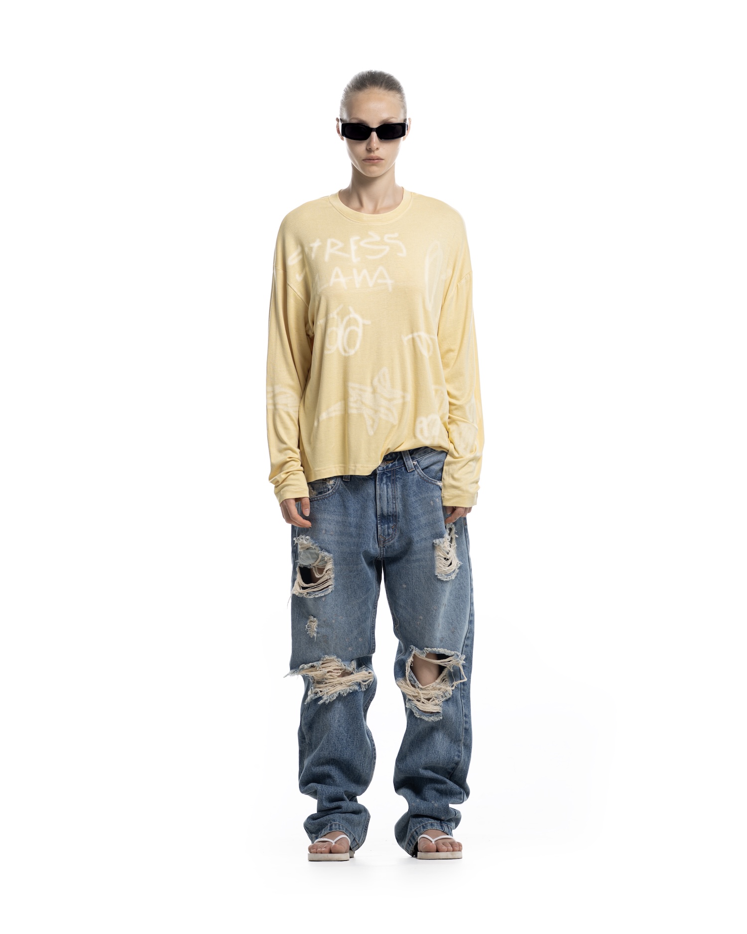 SSMA SKETCH LONGSLEEVE - YELLOW