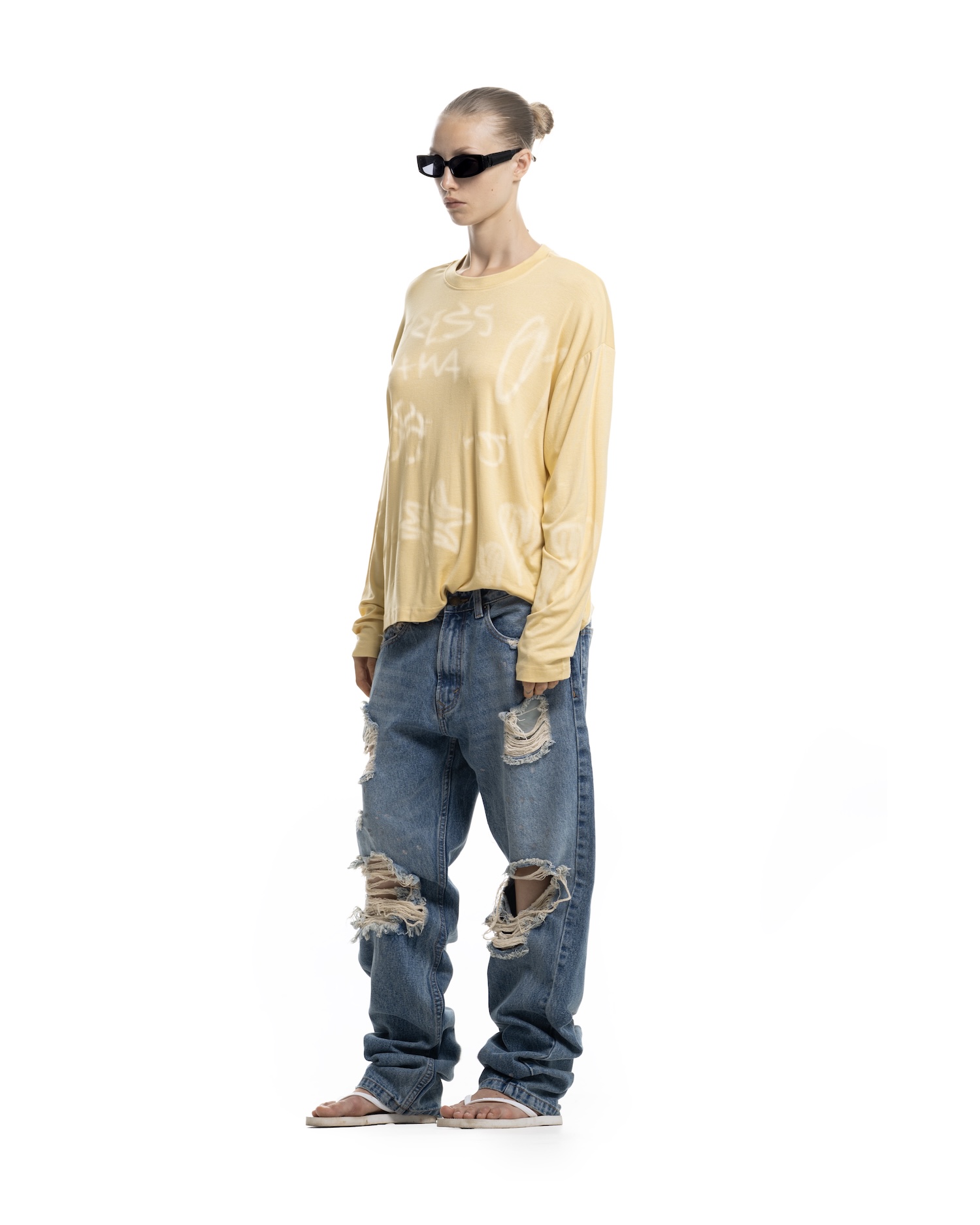 SSMA SKETCH LONGSLEEVE - YELLOW