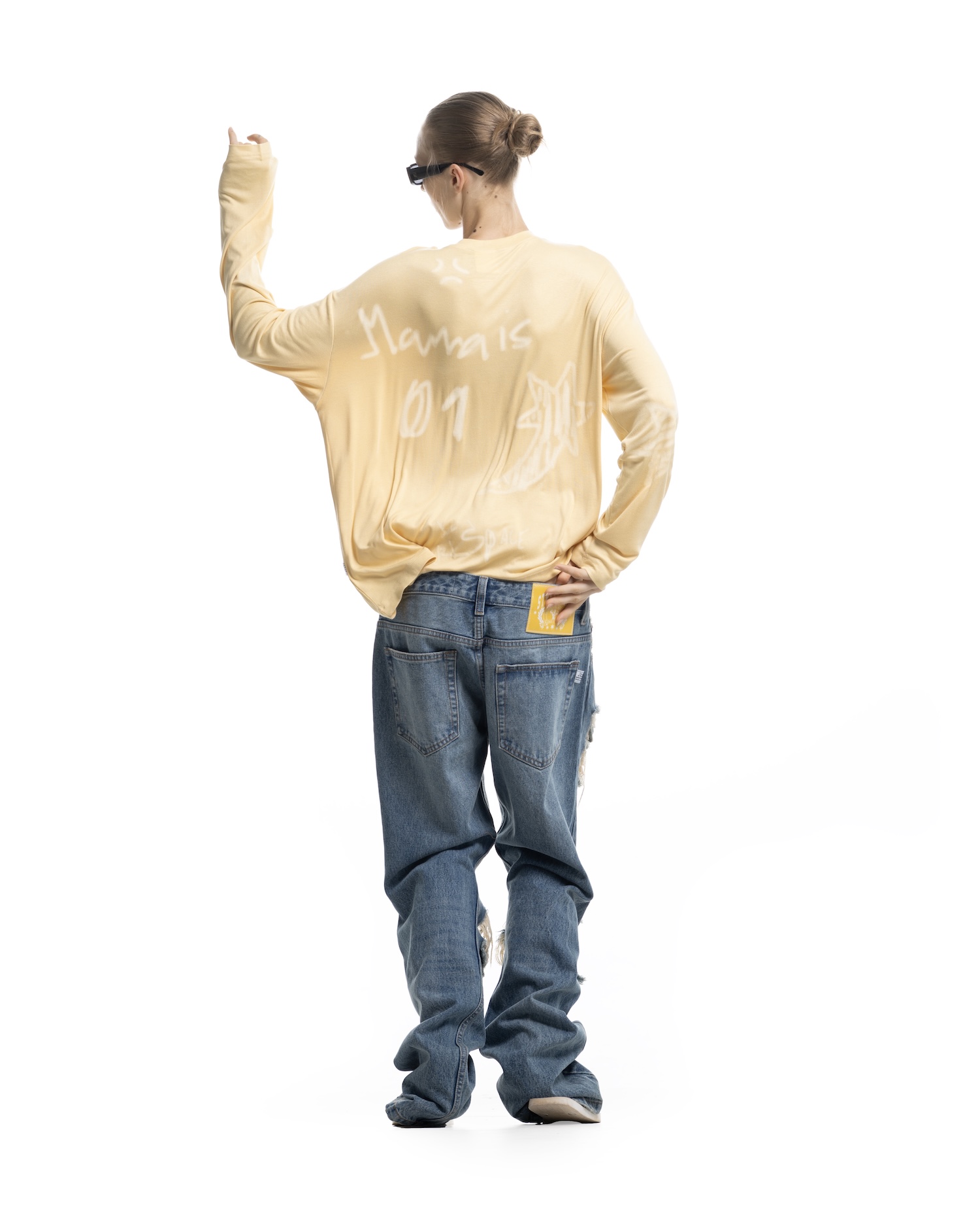 SSMA SKETCH LONGSLEEVE - YELLOW