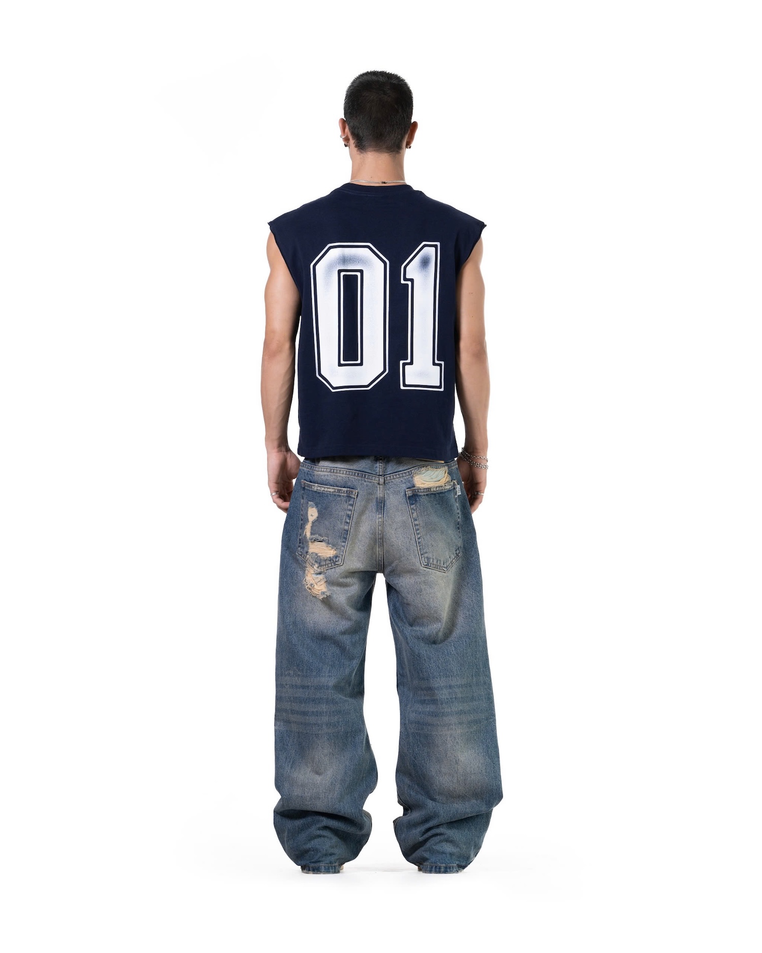 SSMA SPORTS 01 TANKTOP - DARK BLUE