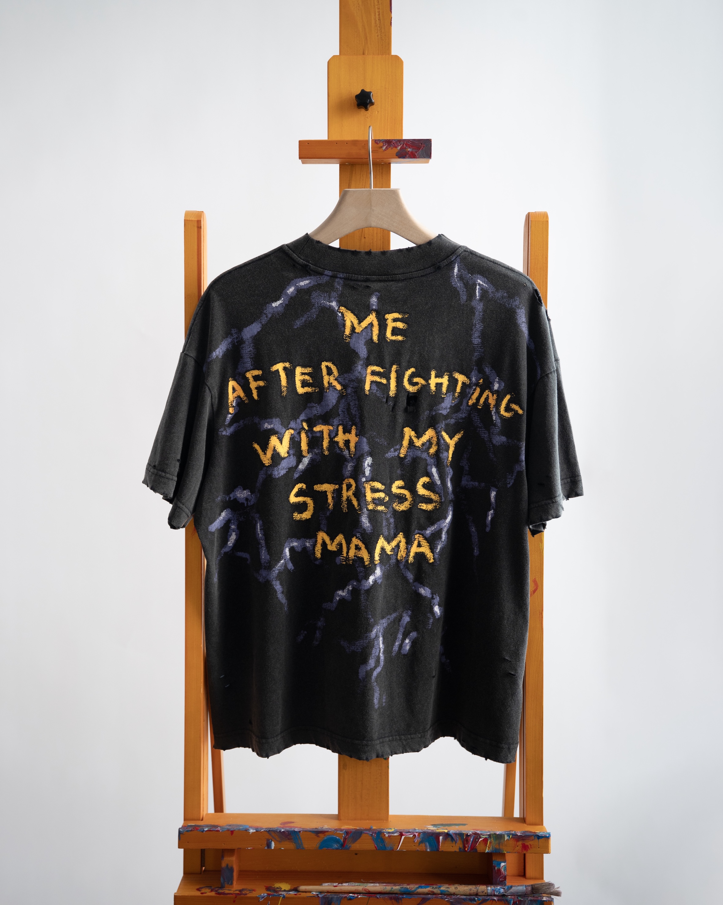 SSMA THUNDER T-SHIRT - BLACK