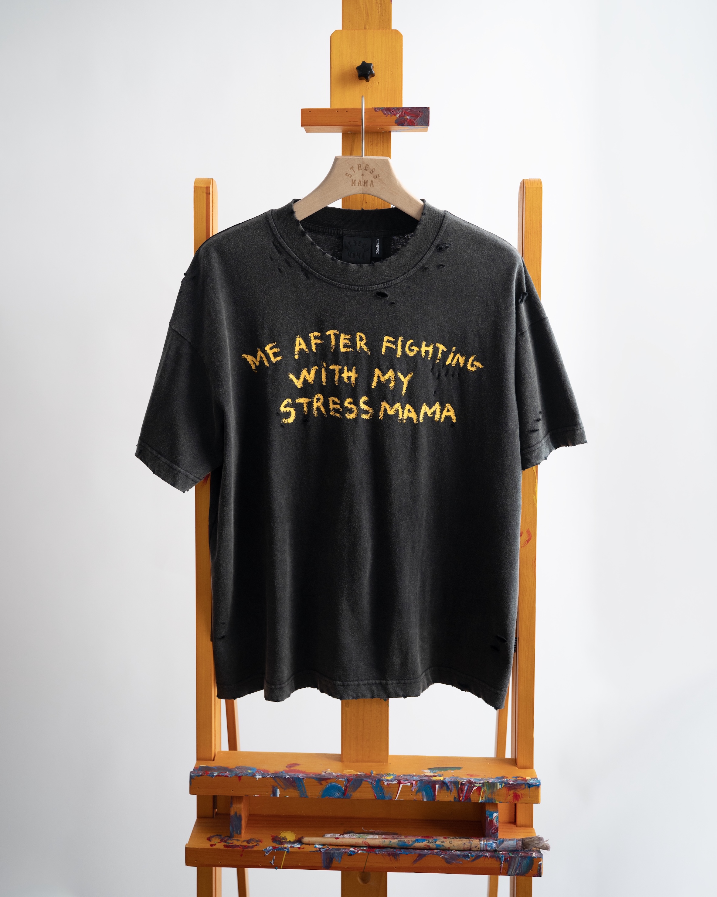 SSMA THUNDER T-SHIRT - BLACK