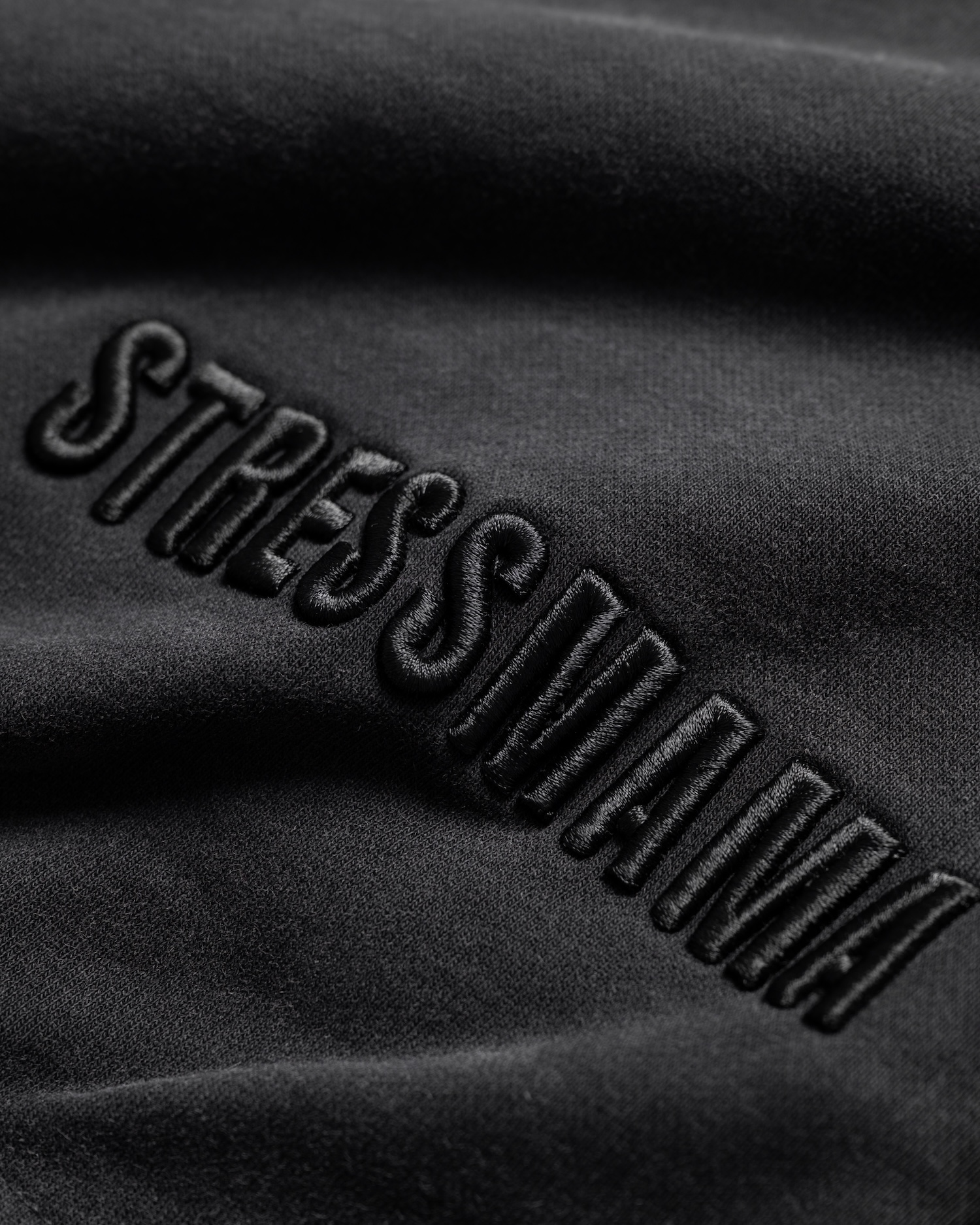 SSMA WASHED SWEAT SHORTS - BLACK