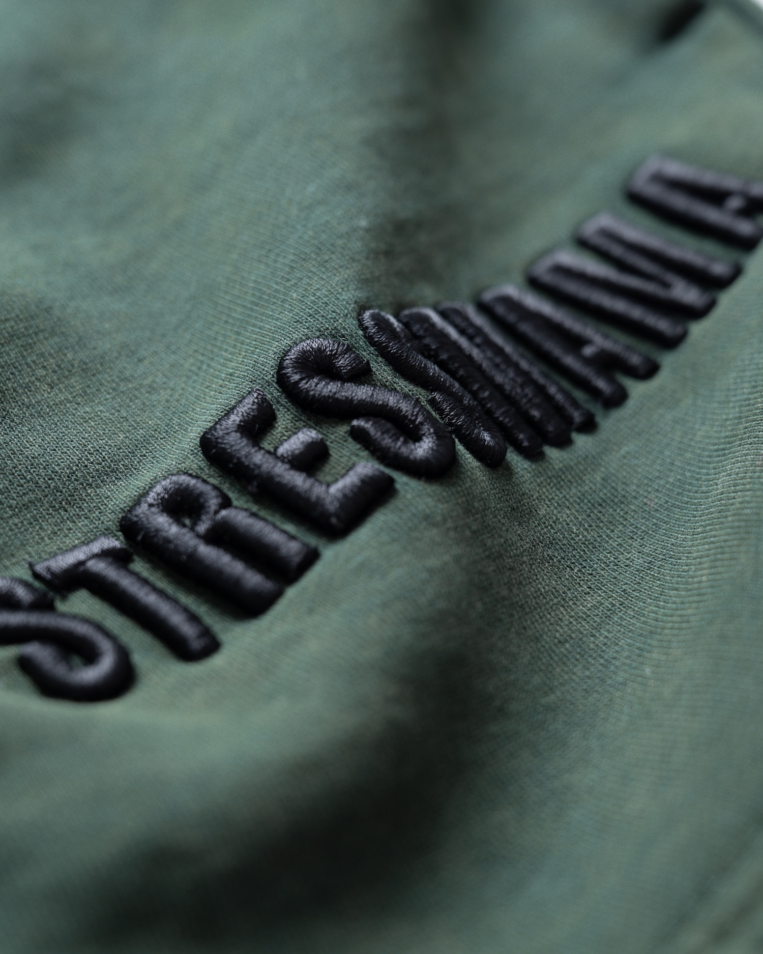 SSMA WASHED SWEAT SHORTS - GREEN