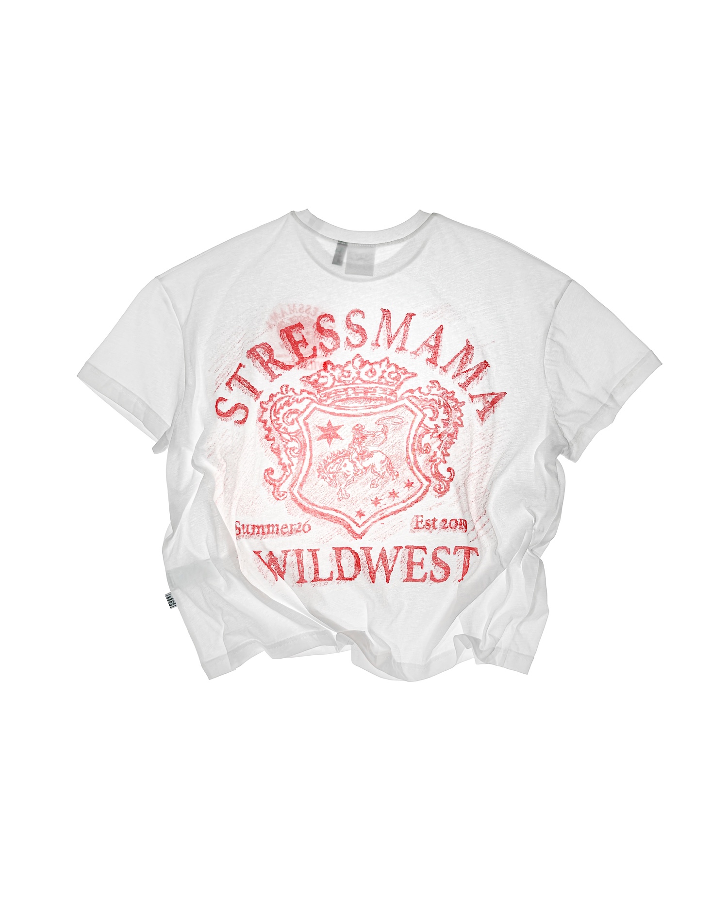 SSMA WILDWEST T-SHIRT - RED