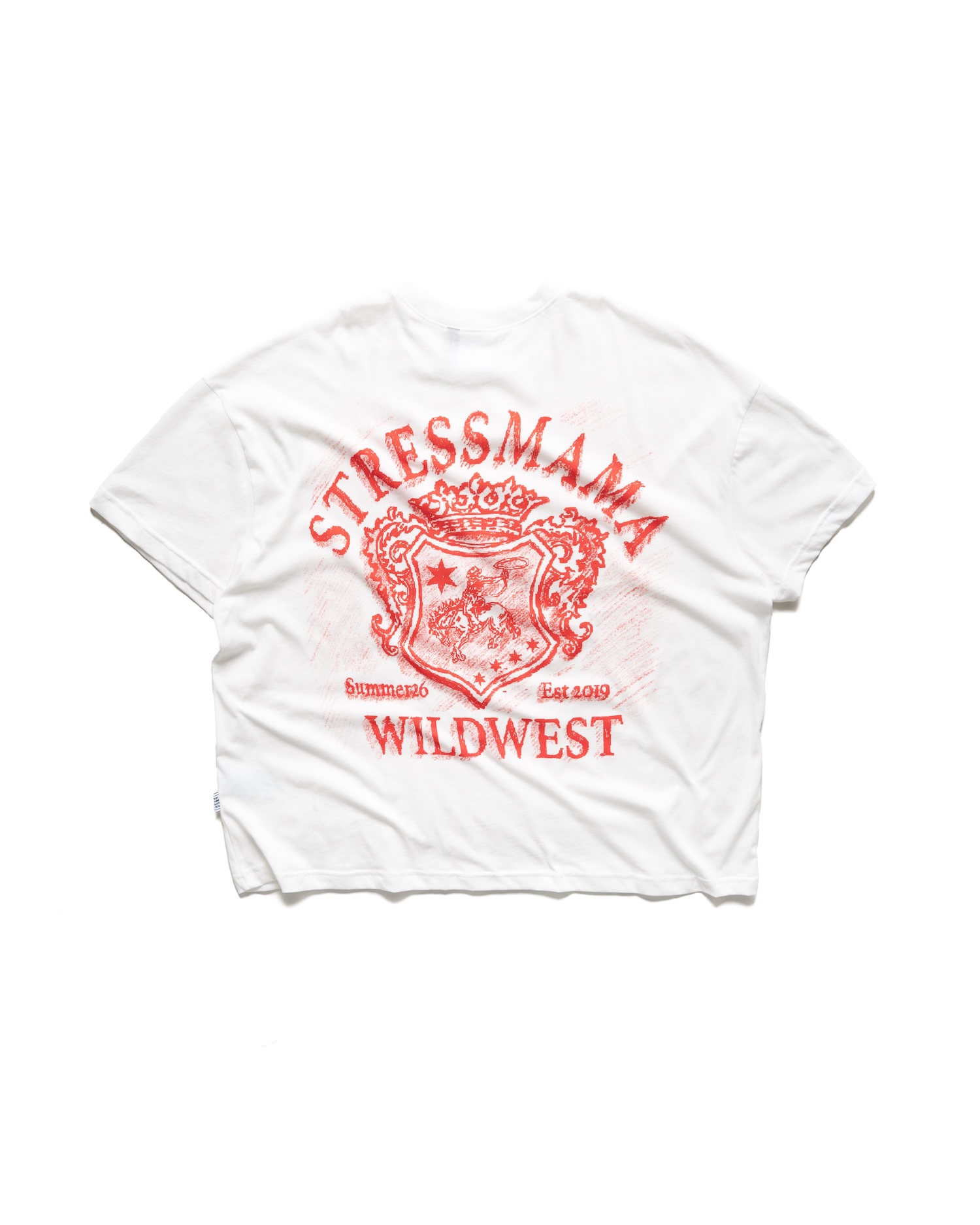 SSMA WILDWEST T-SHIRT - RED