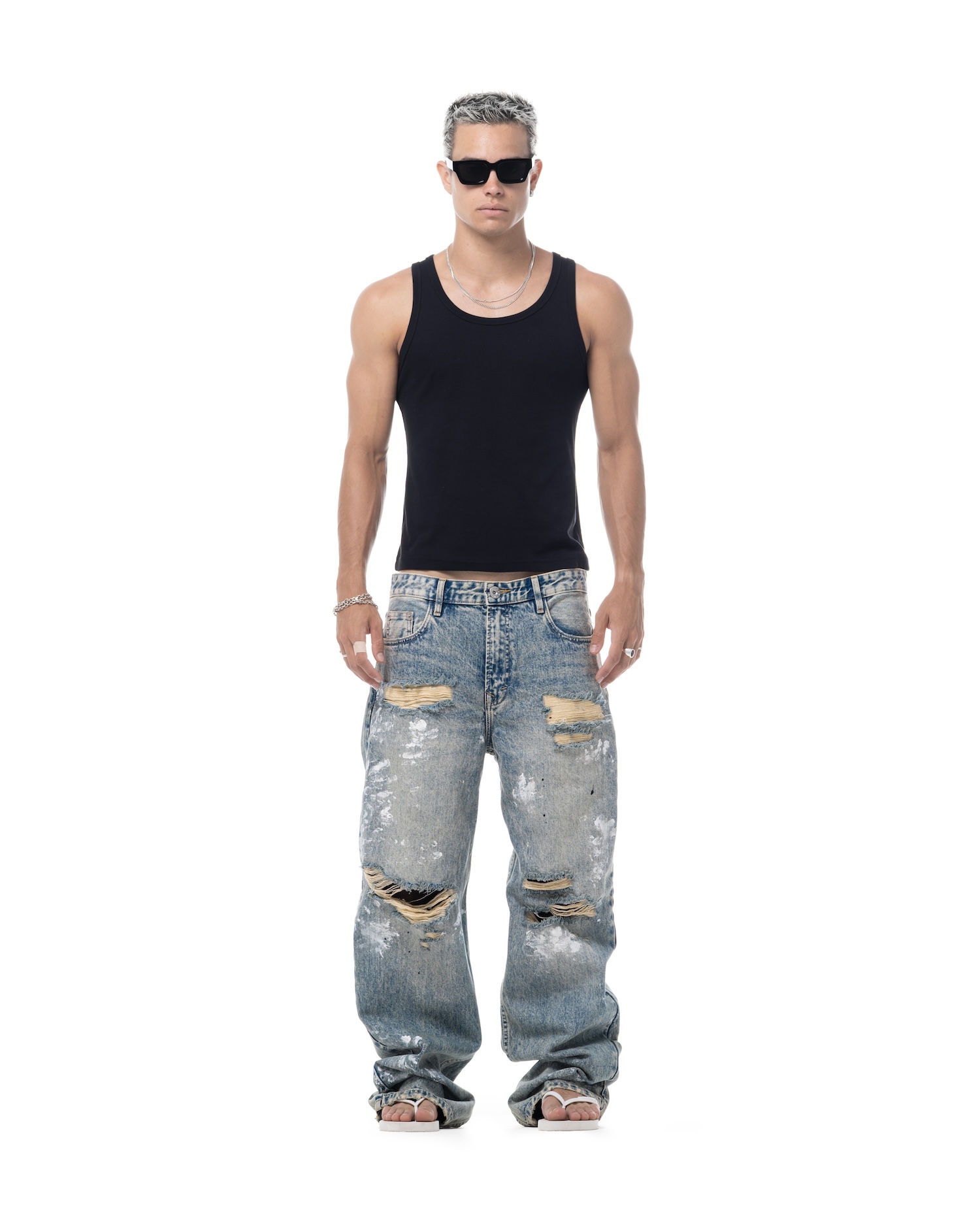 SSMA WORK IN PROGRESS JEANS - BLUE