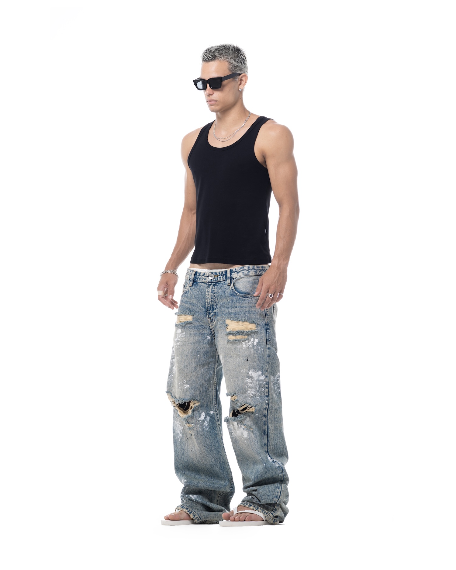 SSMA WORK IN PROGRESS JEANS - BLUE