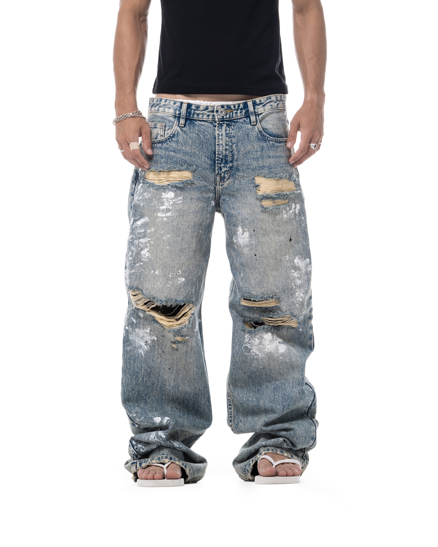 SSMA WORK IN PROGRESS JEANS - BLUE