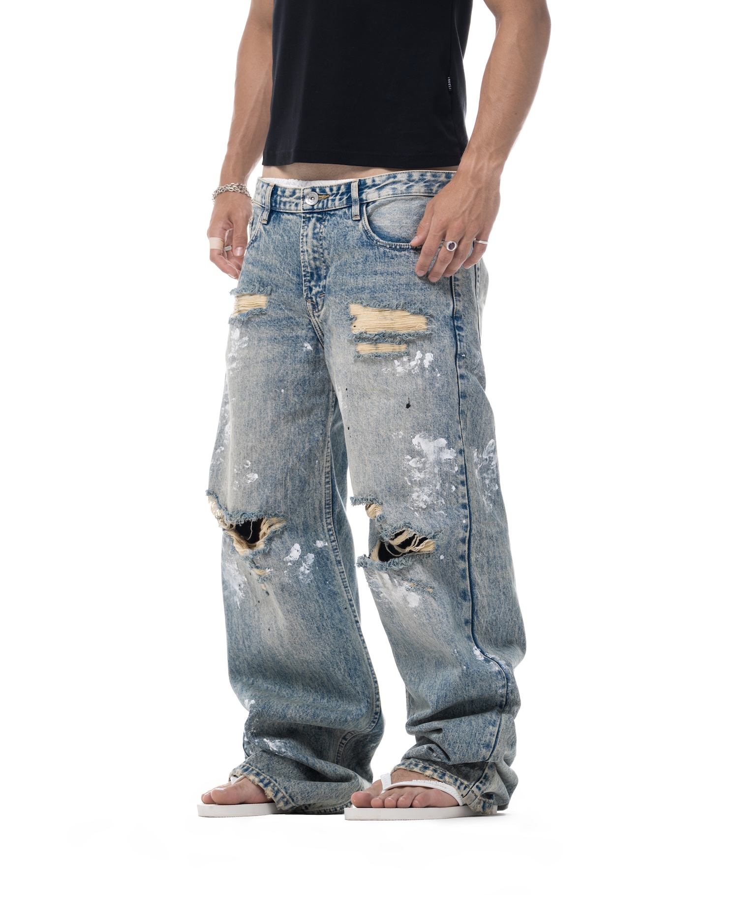 SSMA WORK IN PROGRESS JEANS - BLUE
