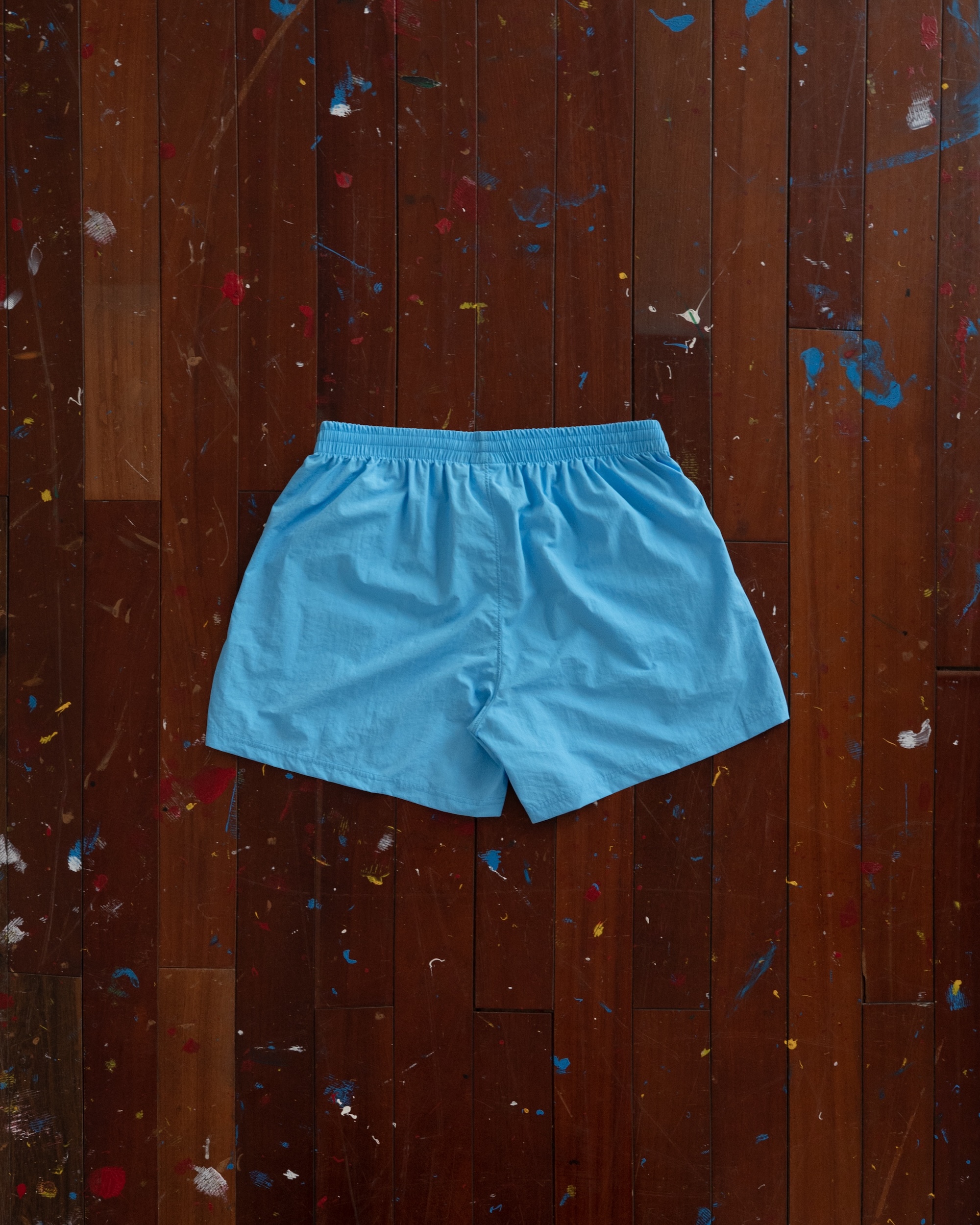 STRESSMAMA FLOATING TRACK SHORTS - BLUE