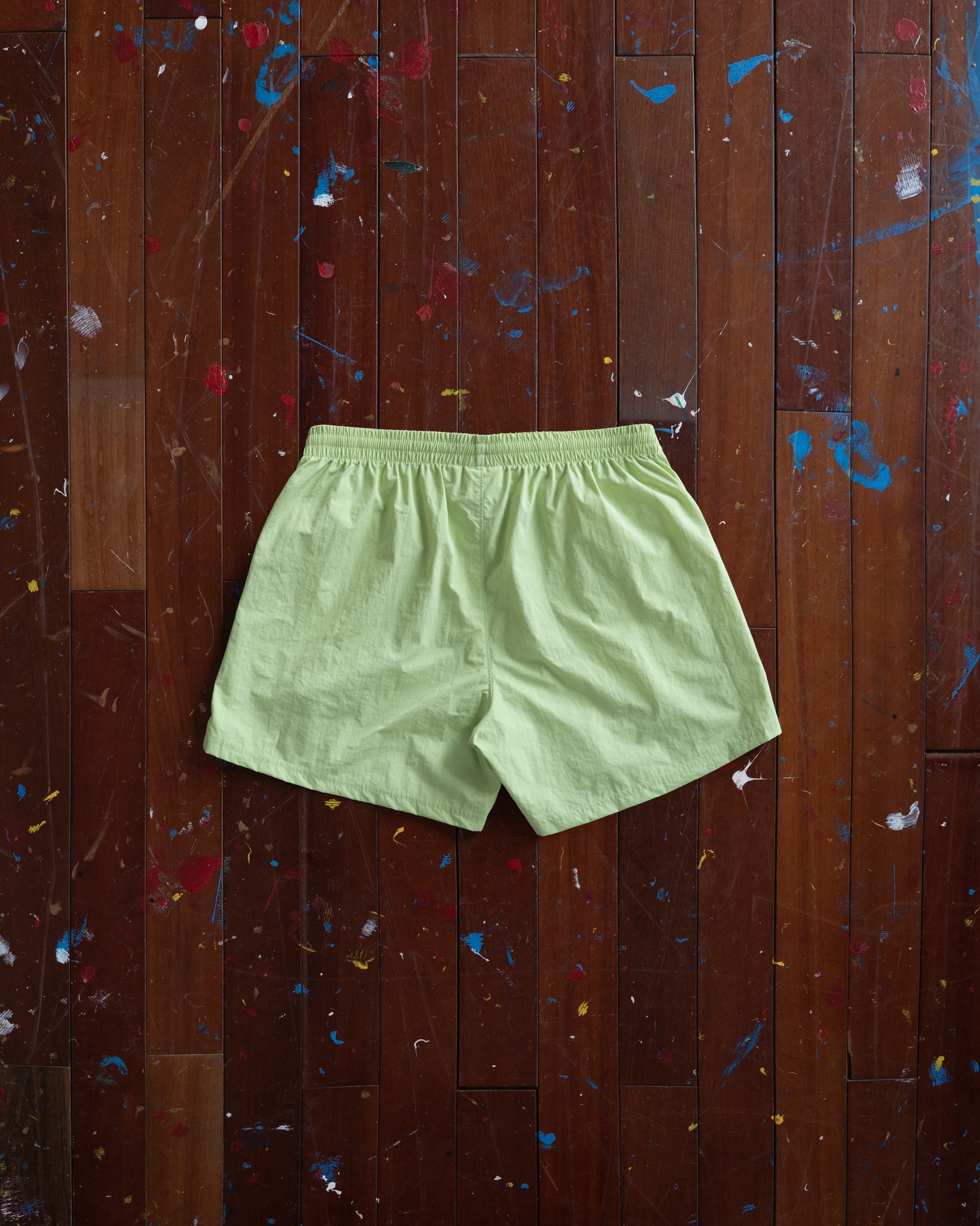 STRESSMAMA FLOATING TRACK SHORTS - GREEN
