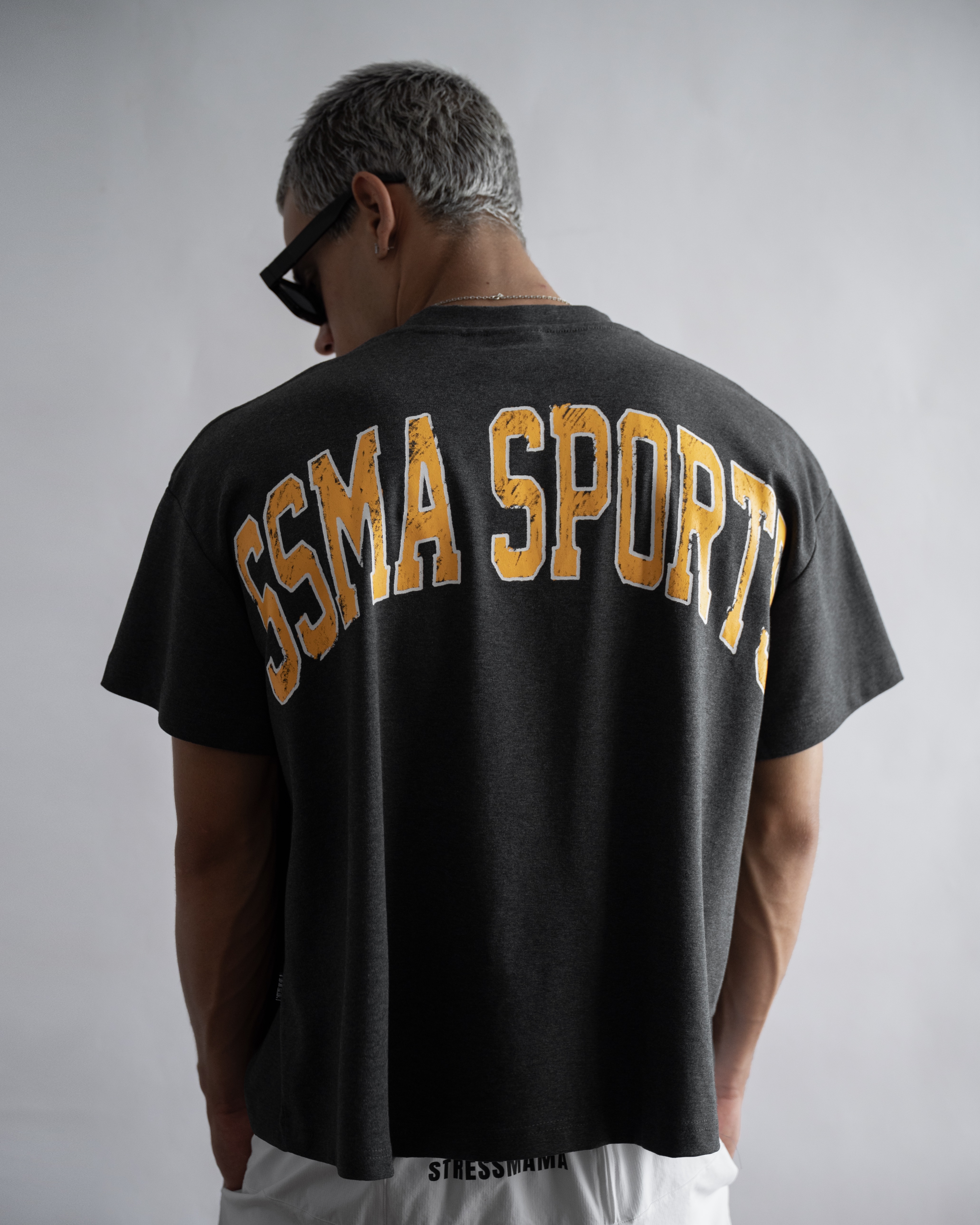 STRESSMAMA SPORTS V2 T-SHIRT - BLACK