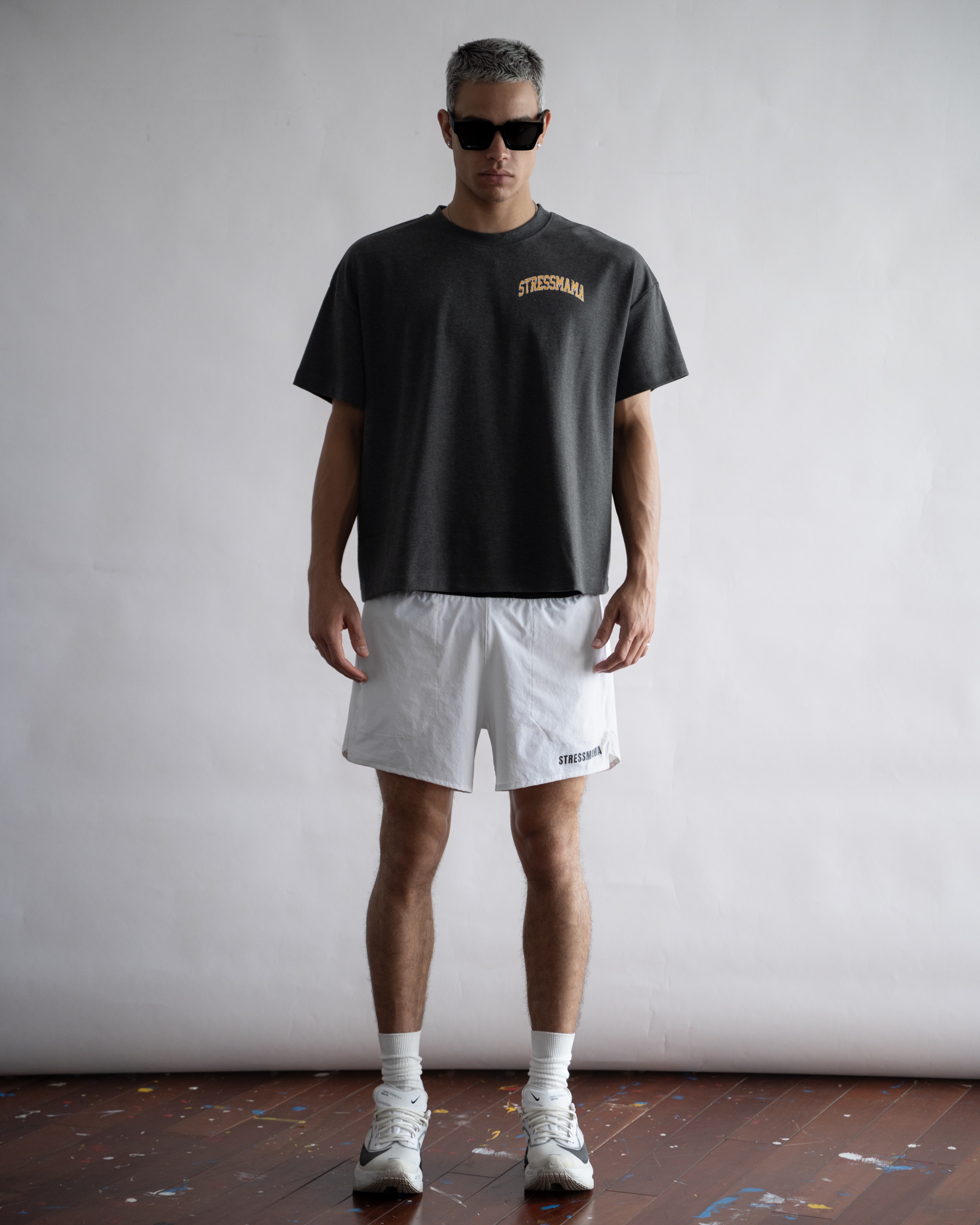 STRESSMAMA SPORTS V2 T-SHIRT - BLACK - S
