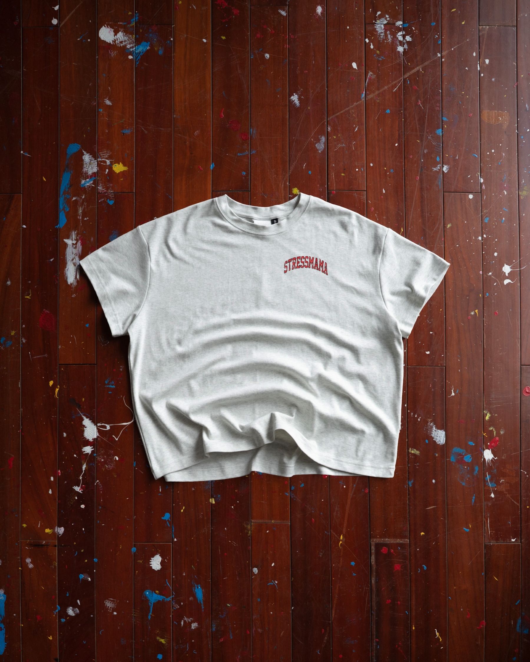 STRESSMAMA SPORTS V2 T-SHIRT - GRAY
