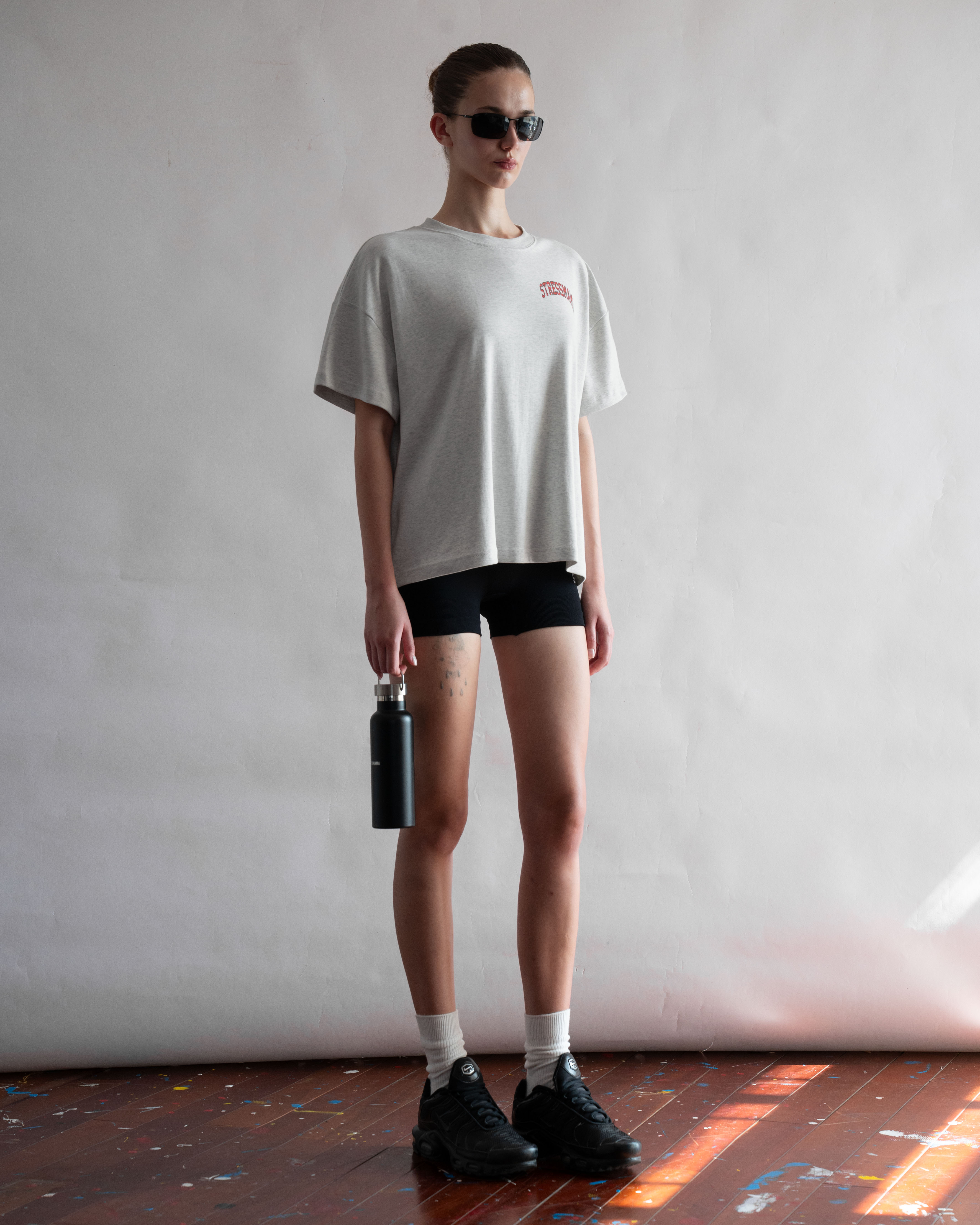 STRESSMAMA SPORTS V2 T-SHIRT - GRAY