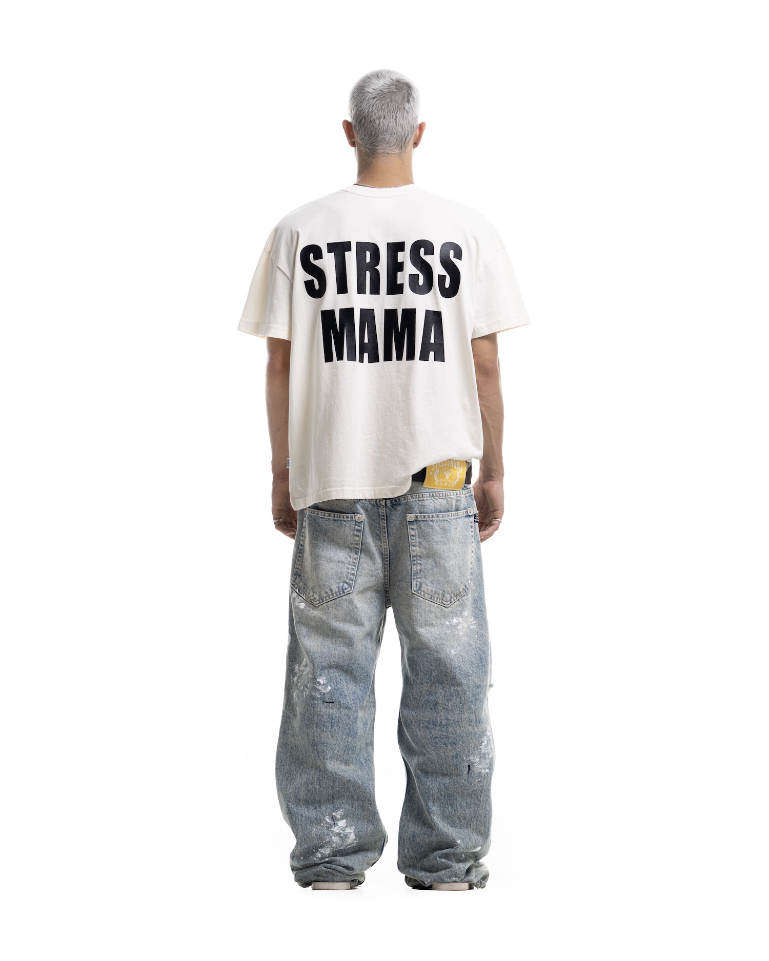 SUMMER26 BASIC T-SHIRT - CREAM
